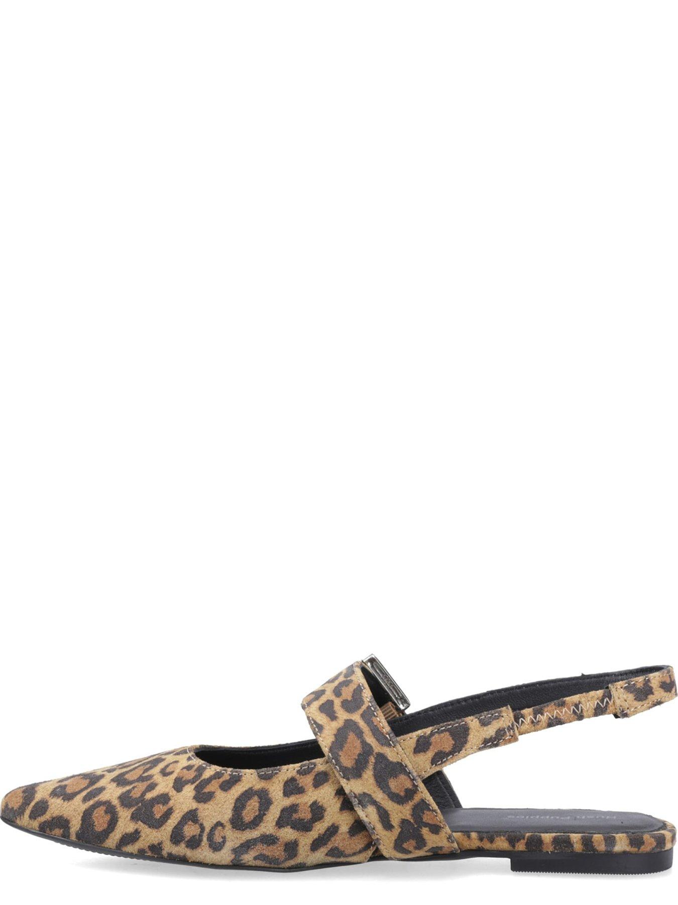 Image 4 of 5 of Hush Puppies Diya Suede Mary Jane-leopard Suede