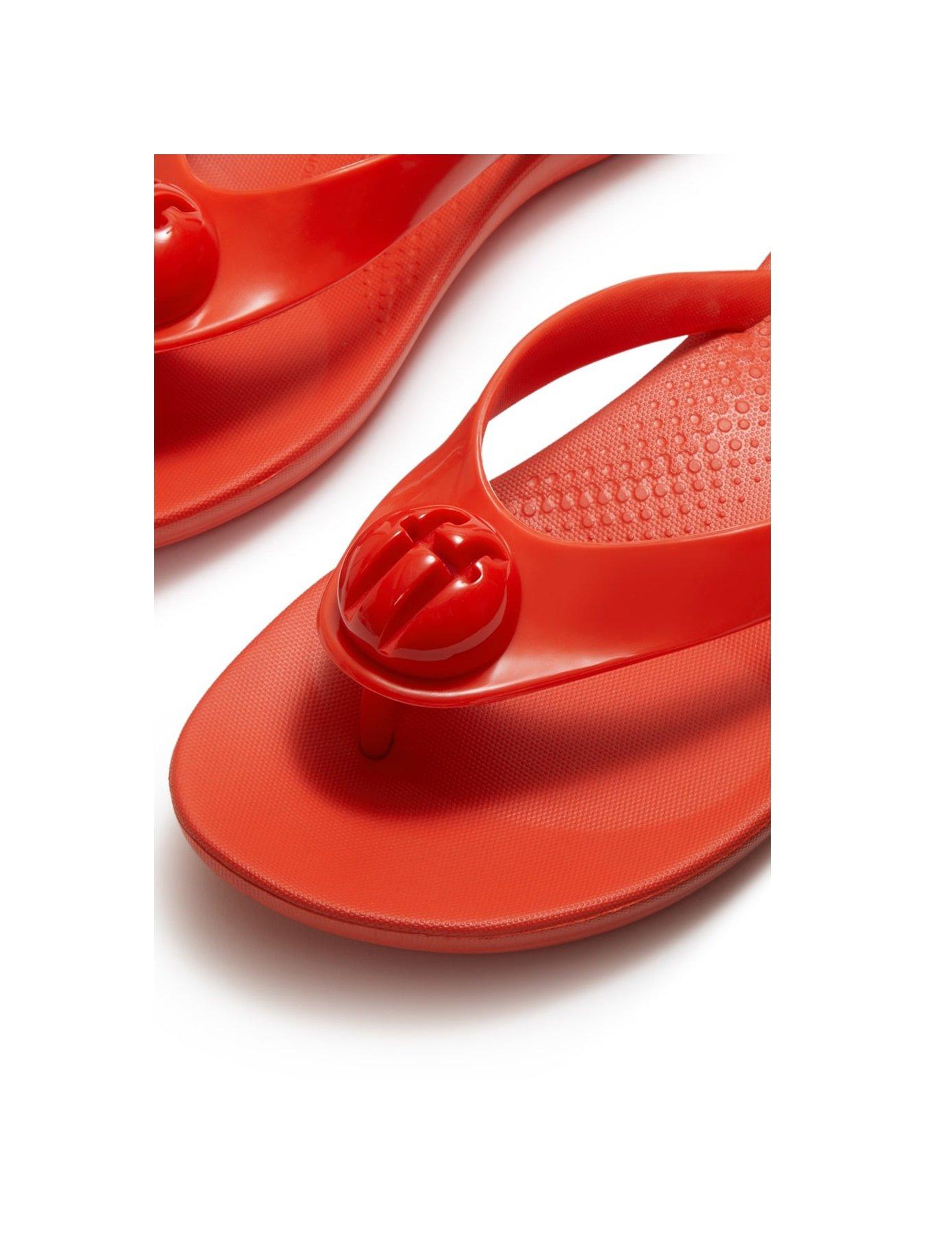 Image 5 of 5 of FitFlop Iqushion Glossy-button Flip-flops