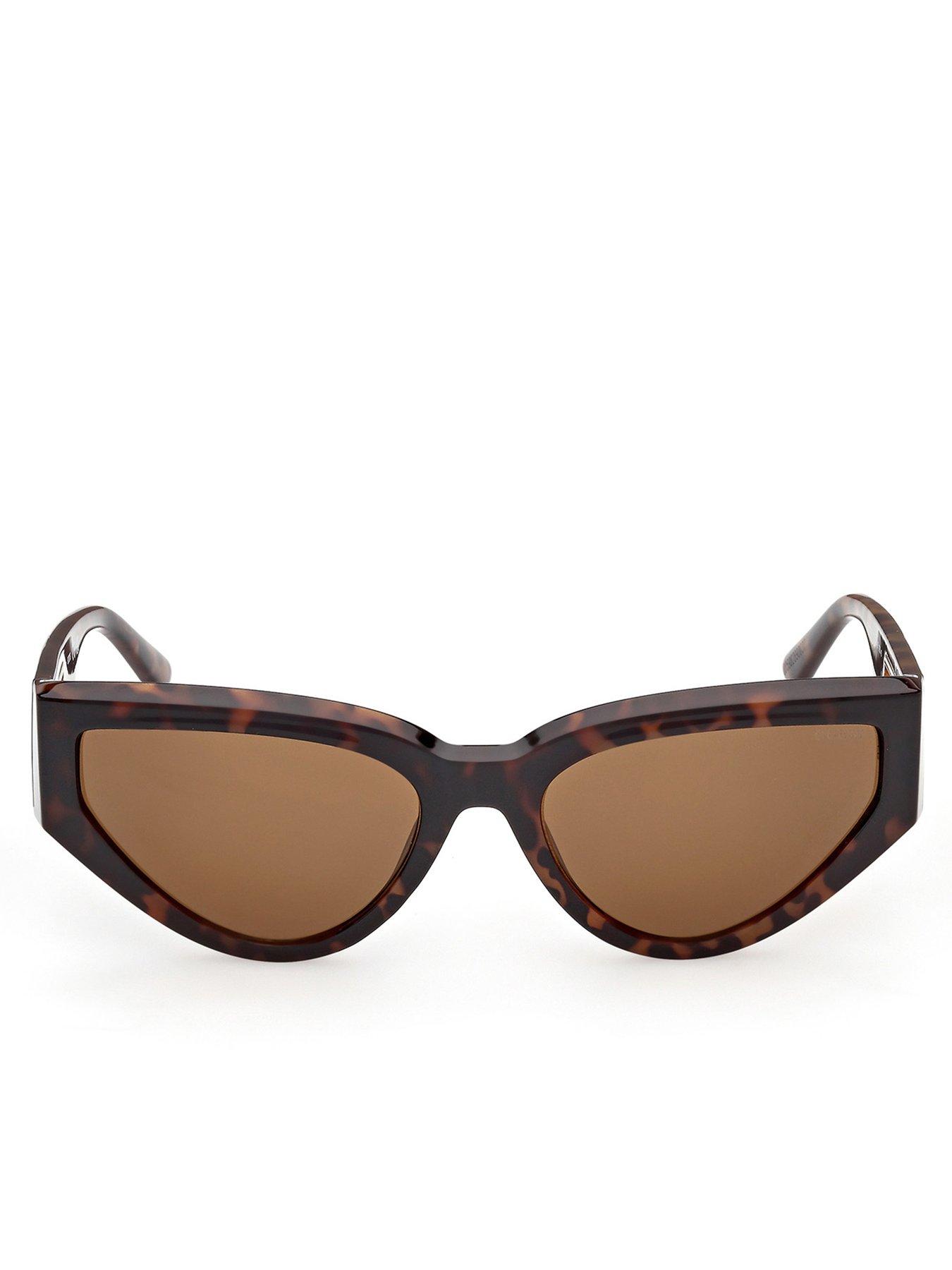 Image 2 of 5 of Guess Cat Sunglasses - Dark Havana - Brown