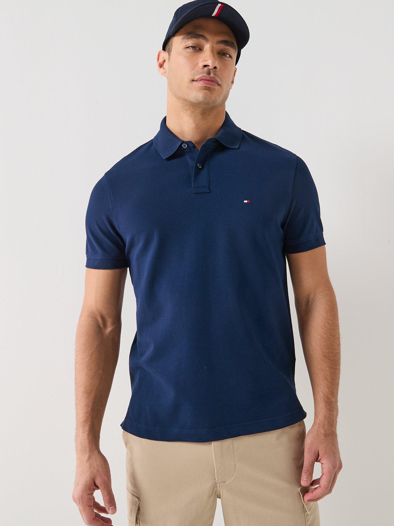 Tommy Hilfiger Short Sleeve Polo Shirt - Navy