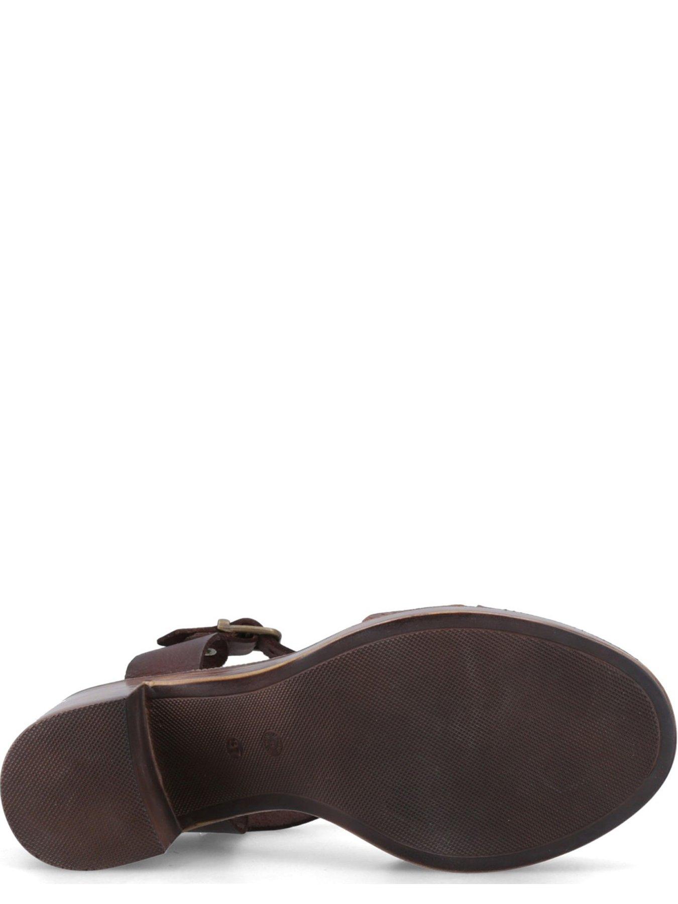 Image 5 of 5 of Hush Puppies Georgia Heeled Sandal-chocolate Snake