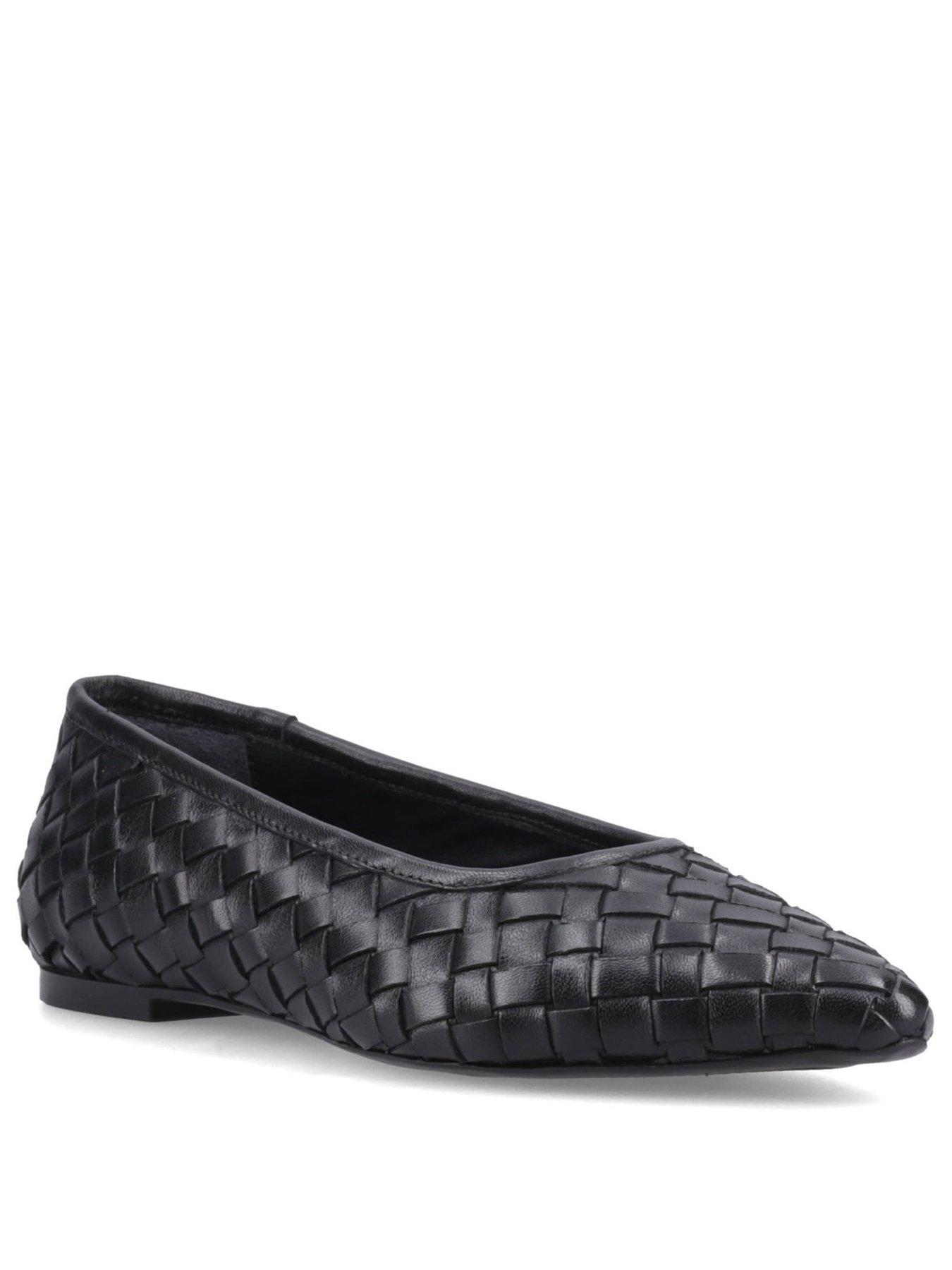 Image 2 of 5 of Hush Puppies Darla Woven Ballerina-black