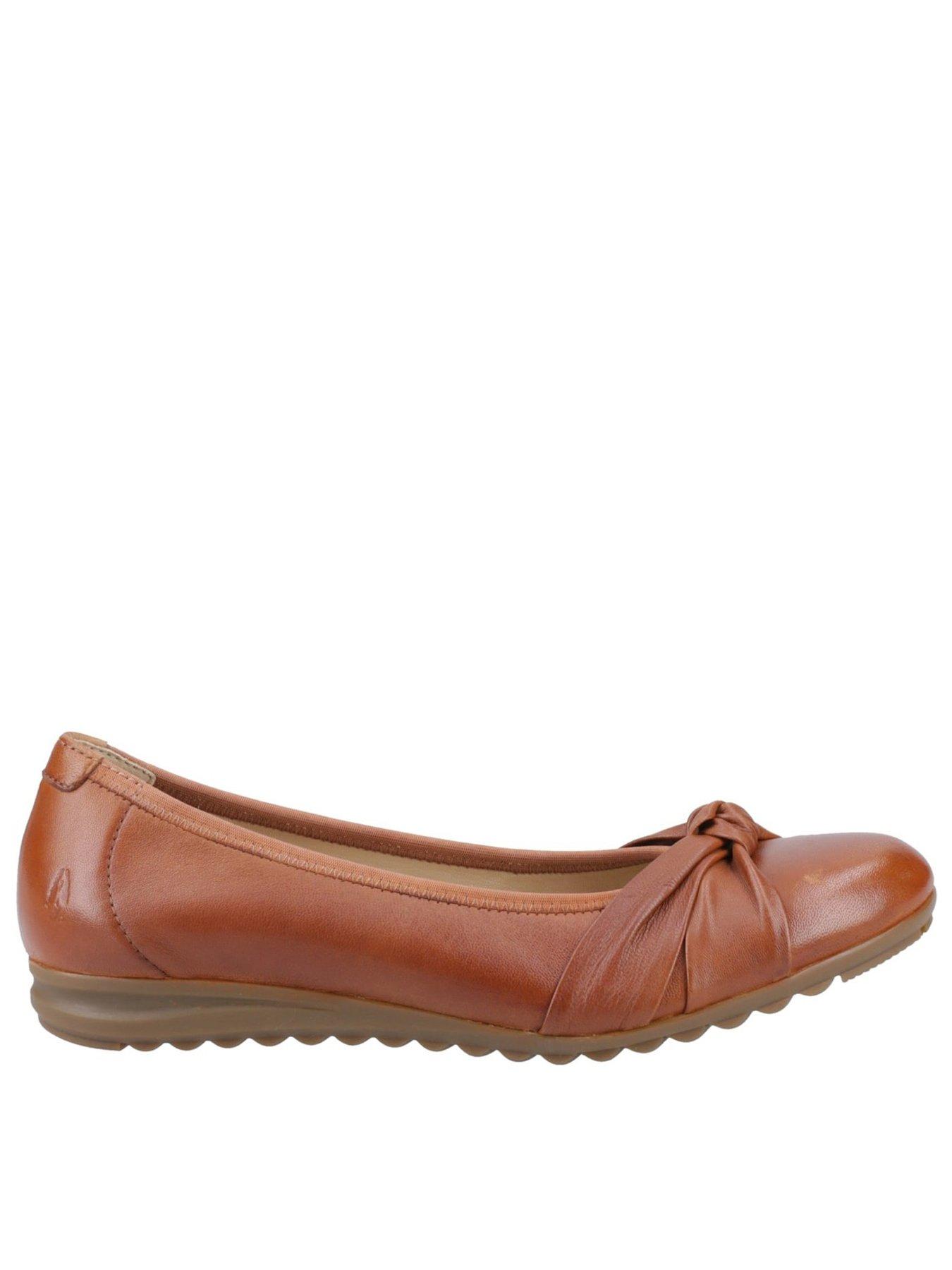 Hush Puppies Lilith Knot Ballerina-tan