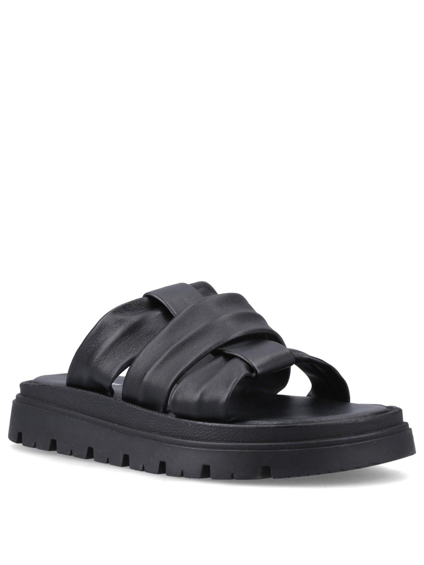Image 2 of 5 of Hush Puppies Loretta Mule Sandals - Black