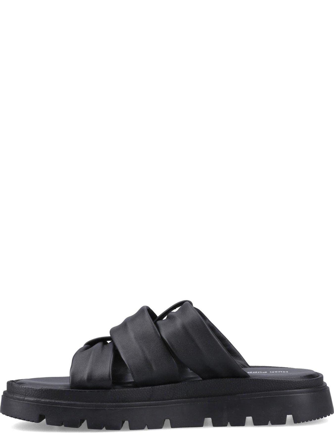 Image 4 of 5 of Hush Puppies Loretta Mule Sandals - Black