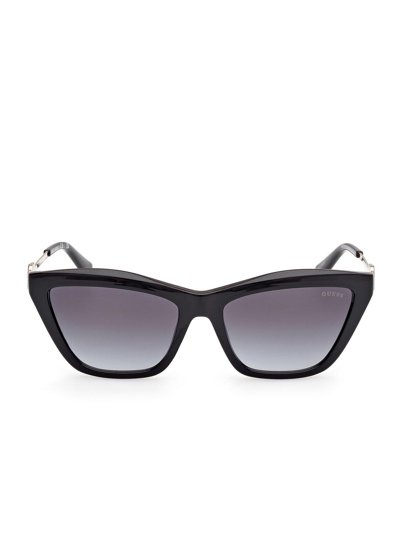 Image 5 of 6 of Guess Rectangular Sunglasses - Black