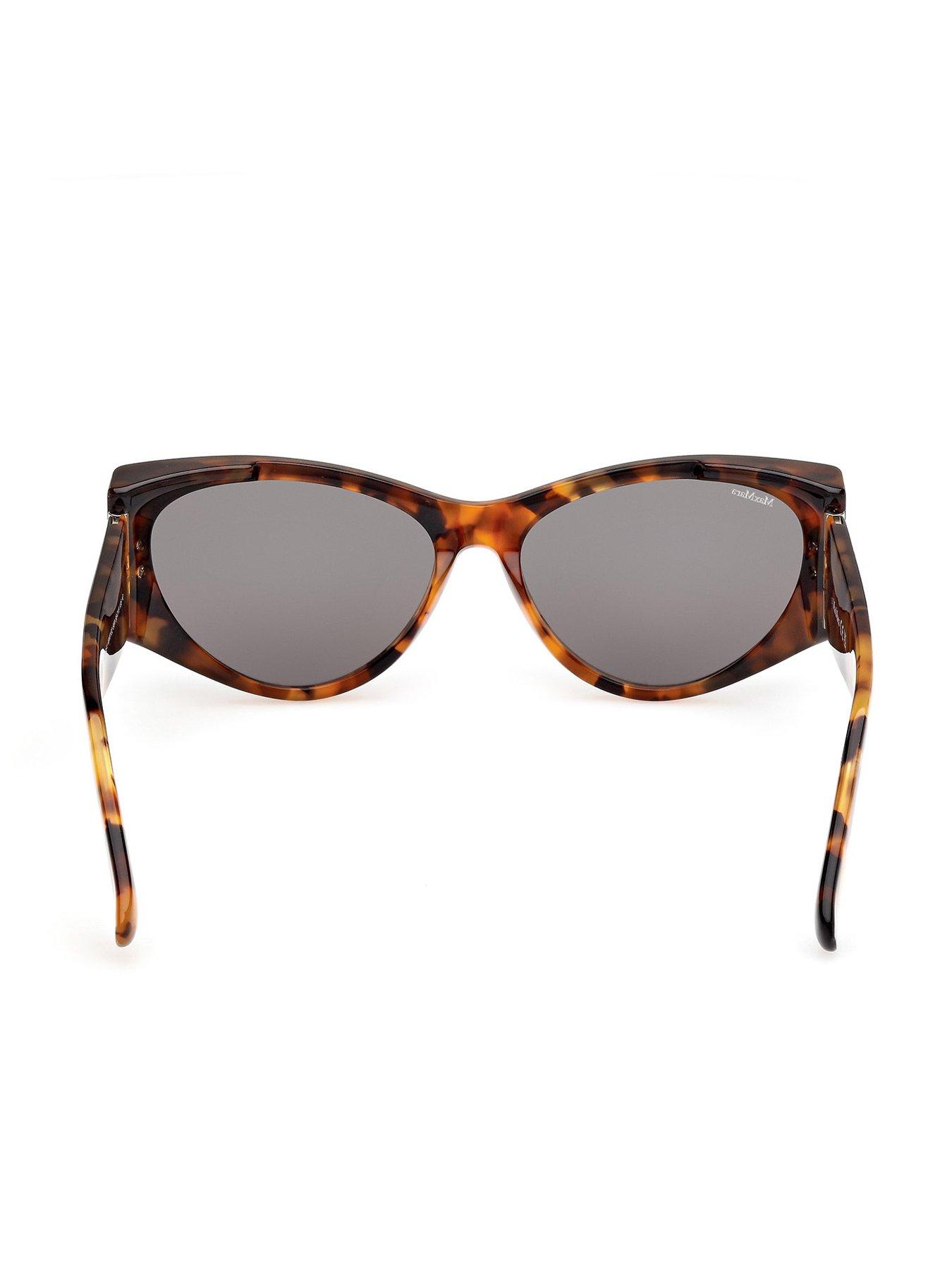 Image 4 of 6 of Max Mara Hinge Cat Eye Sunglasses - Havana