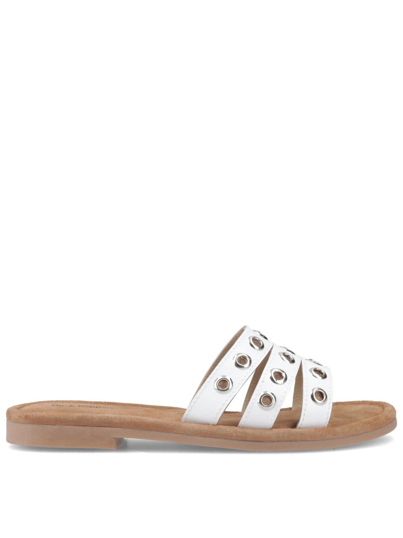 Hush Puppies Taylor Stud Mule-white
