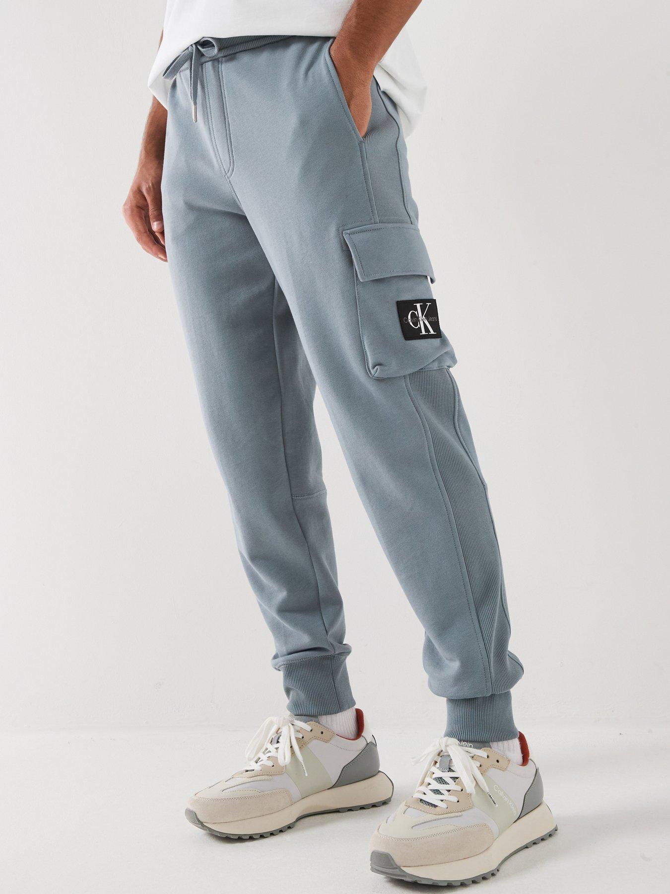 Calvin Klein Jeans Badge Joggers - Grey