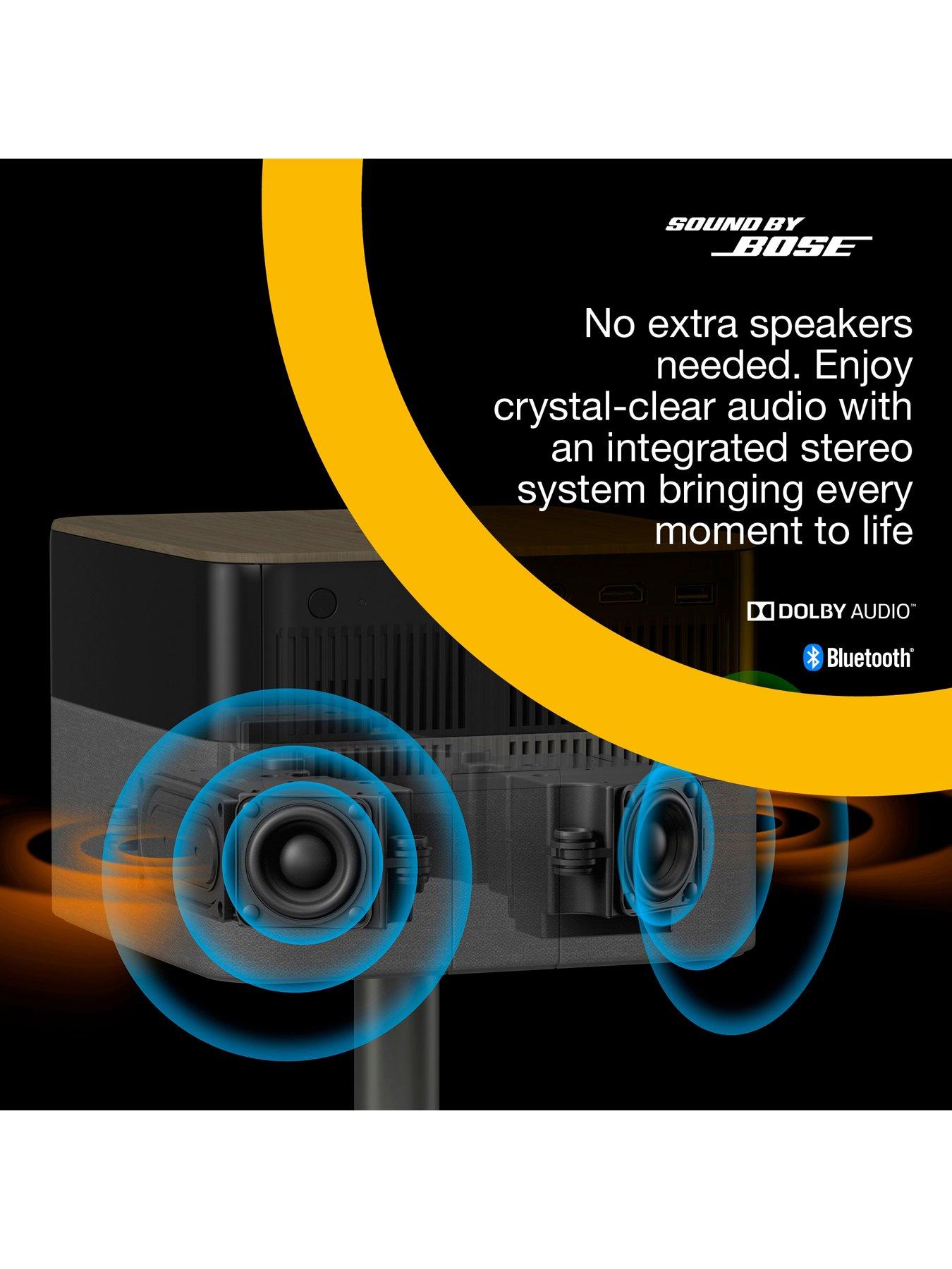 Image 5 of 7 of Epson Epson Lifestudio Flex EF-71W Diamond White, Portable Smart Projector, Sound by Bose, Google TV, Full HD, Adjustable Stand, Indoor/Outdoor Use