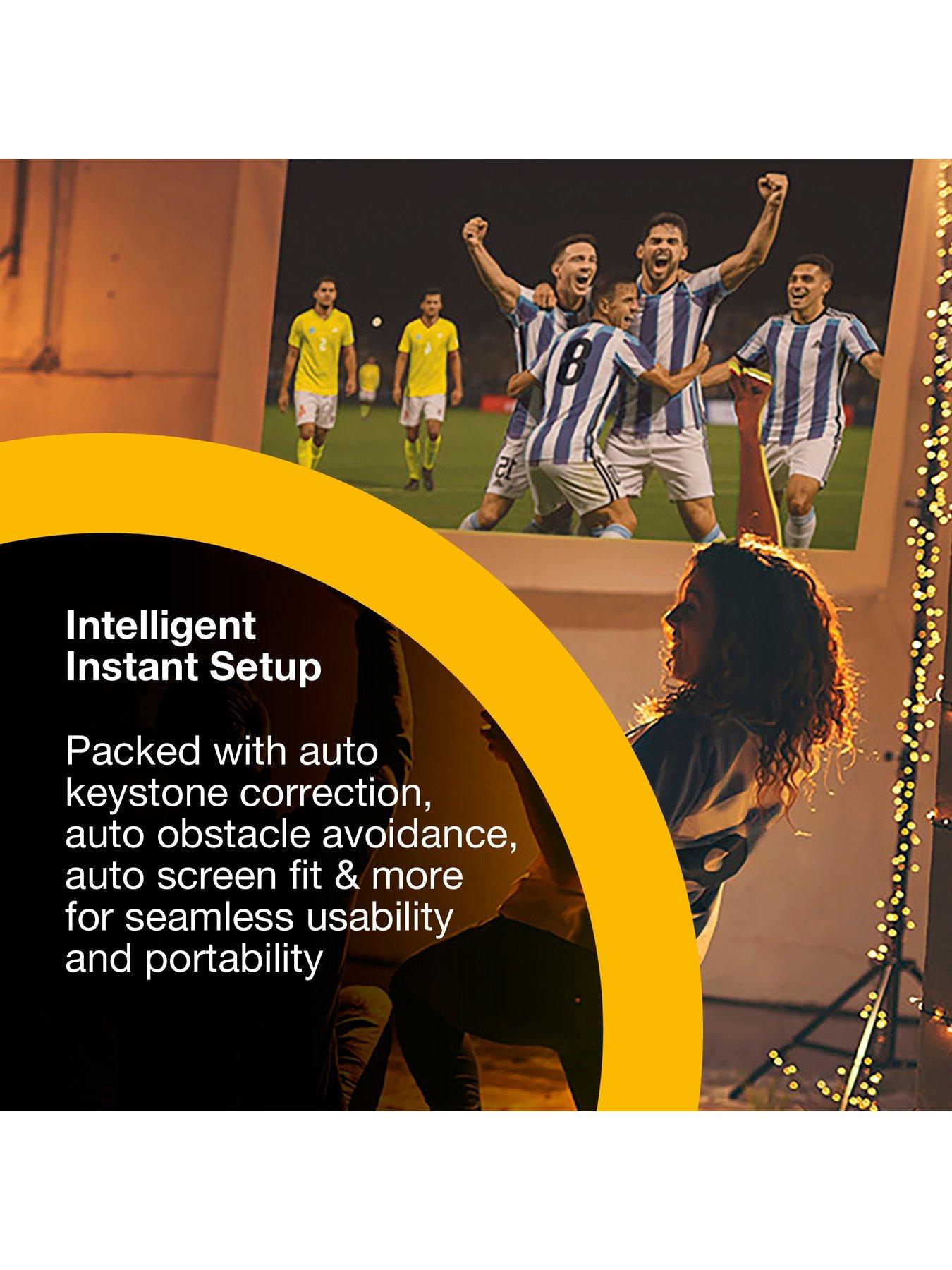 Image 7 of 7 of Epson Epson Lifestudio Flex EF-71W Diamond White, Portable Smart Projector, Sound by Bose, Google TV, Full HD, Adjustable Stand, Indoor/Outdoor Use