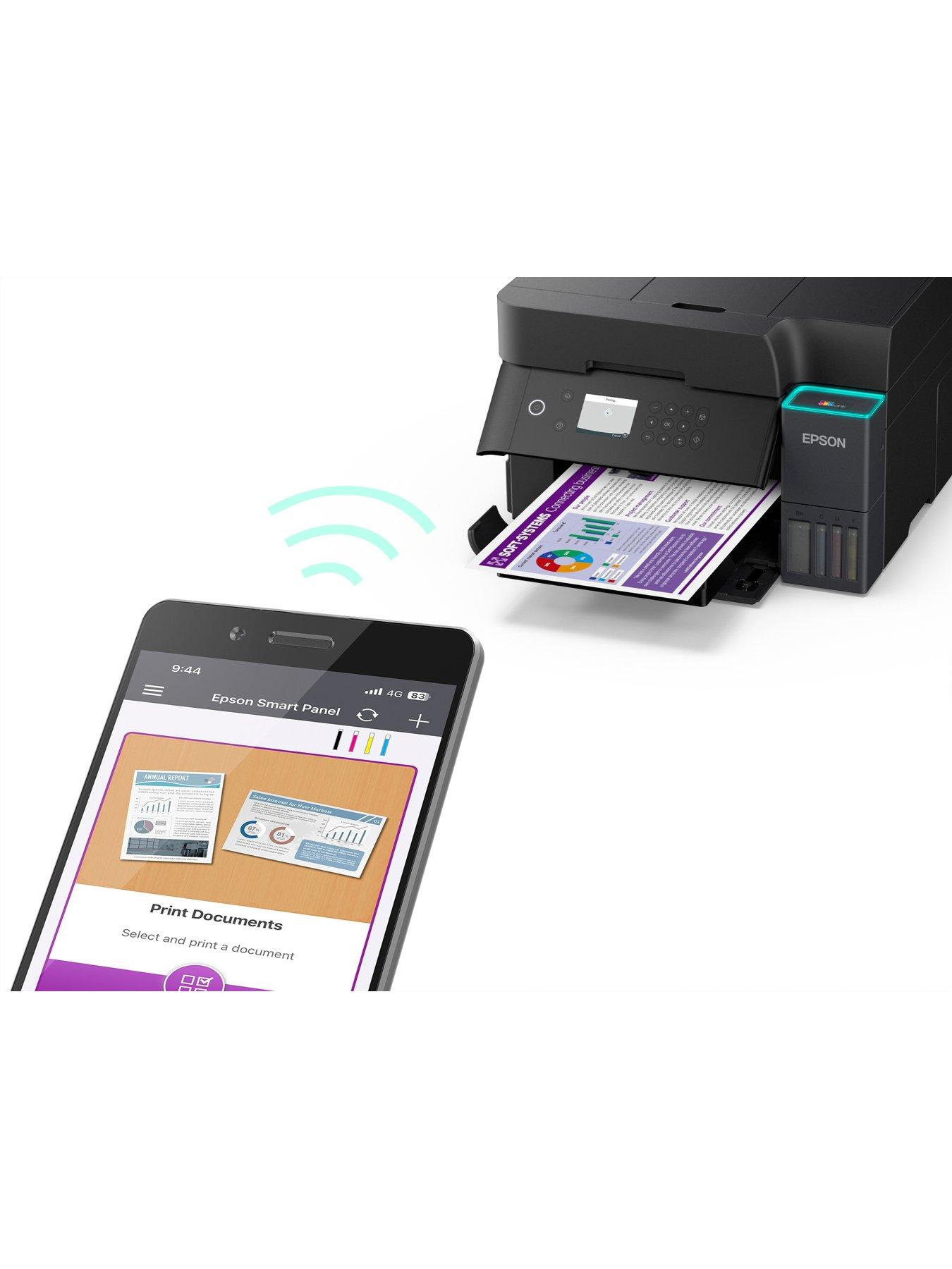 Image 4 of 7 of Epson EcoTank ET-3950 A4 Multifunction Wi-Fi Ink Tank Printer, With Up To 3 Years Of Ink Included