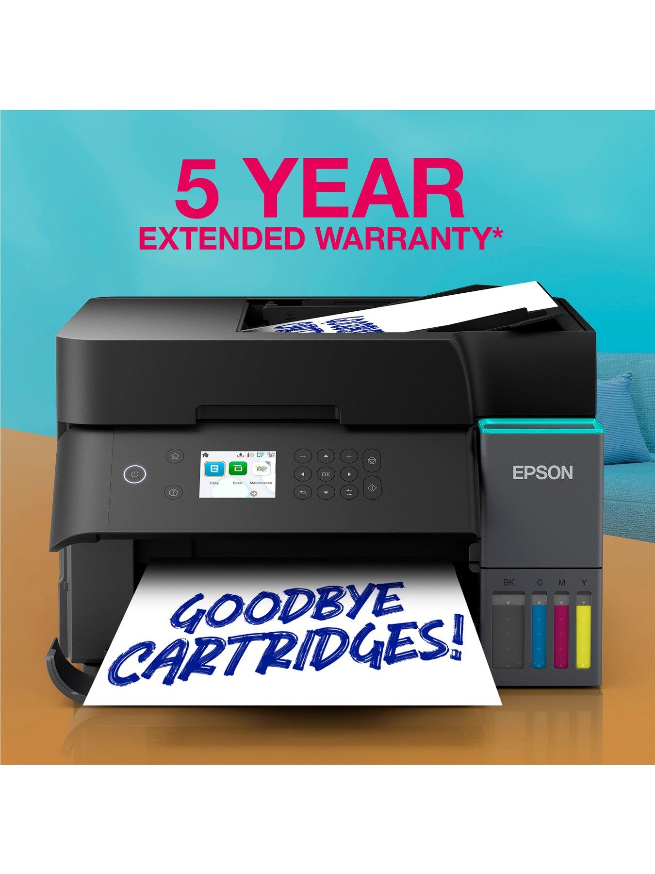 Image 6 of 7 of Epson EcoTank ET-3950 A4 Multifunction Wi-Fi Ink Tank Printer, With Up To 3 Years Of Ink Included