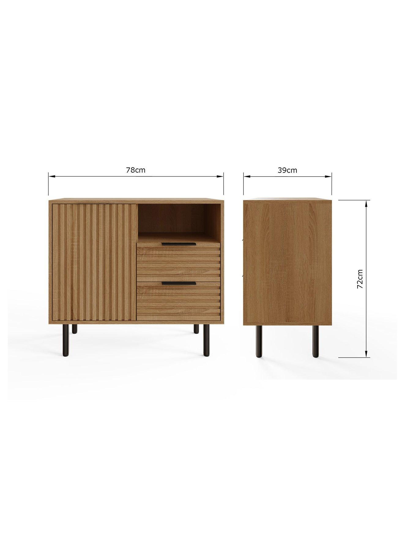Image 7 of 7 of GFW Nervata Compact Sideboard - FSC&reg; Certified