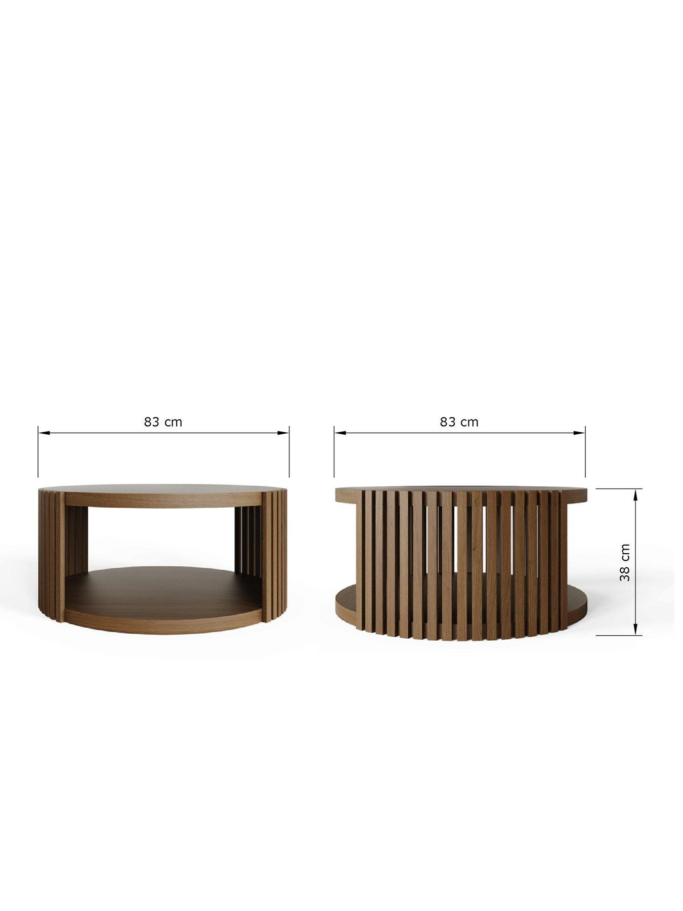 Image 7 of 7 of GFW Zadie Round&nbsp;Coffee Table - FSC&reg; Certified