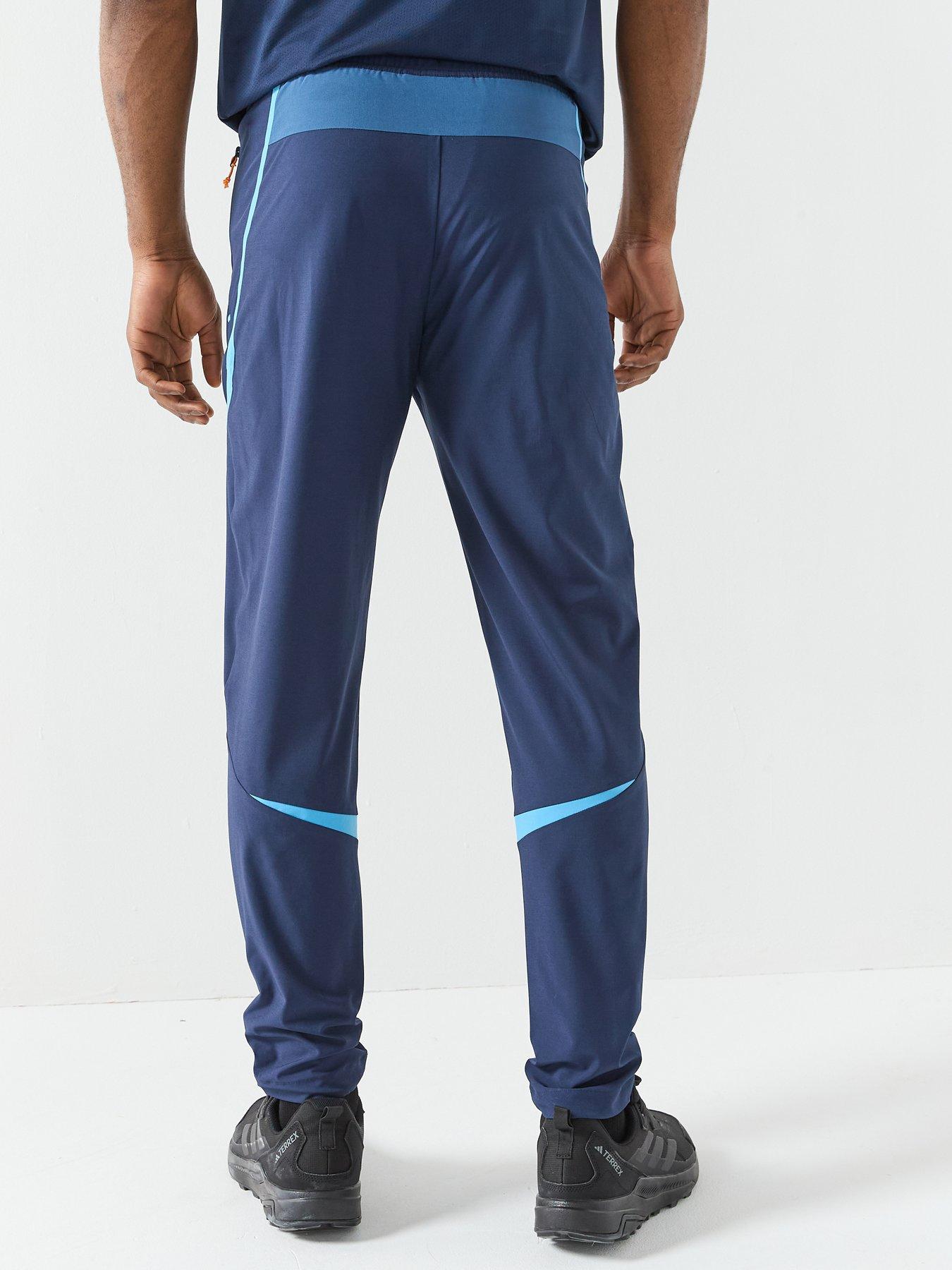 Image 2 of 6 of Monterrain Mens Defence Woven Running Pants - Blue