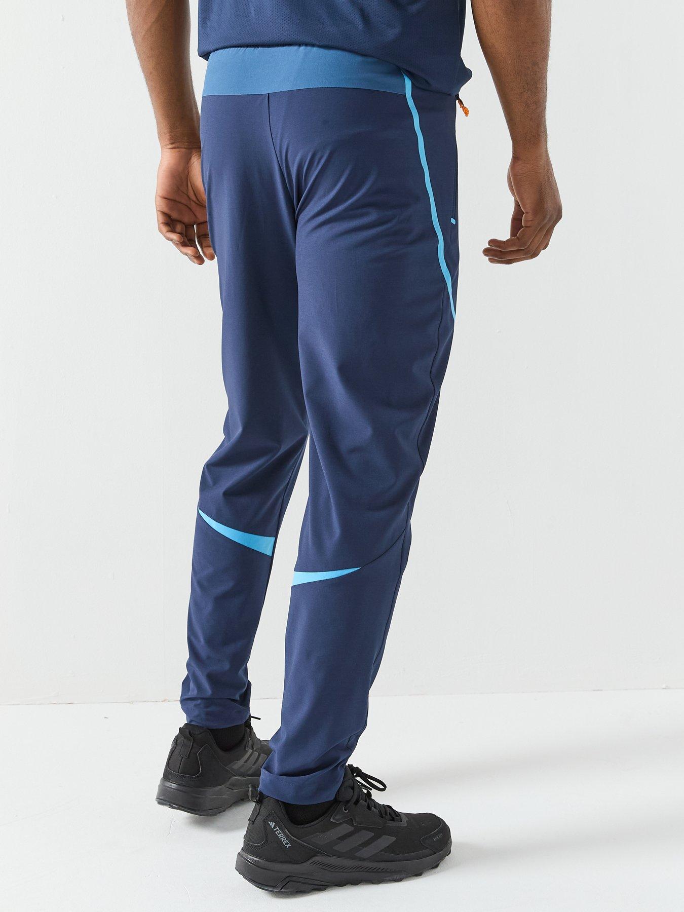 Image 6 of 6 of Monterrain Mens Defence Woven Running Pants - Blue