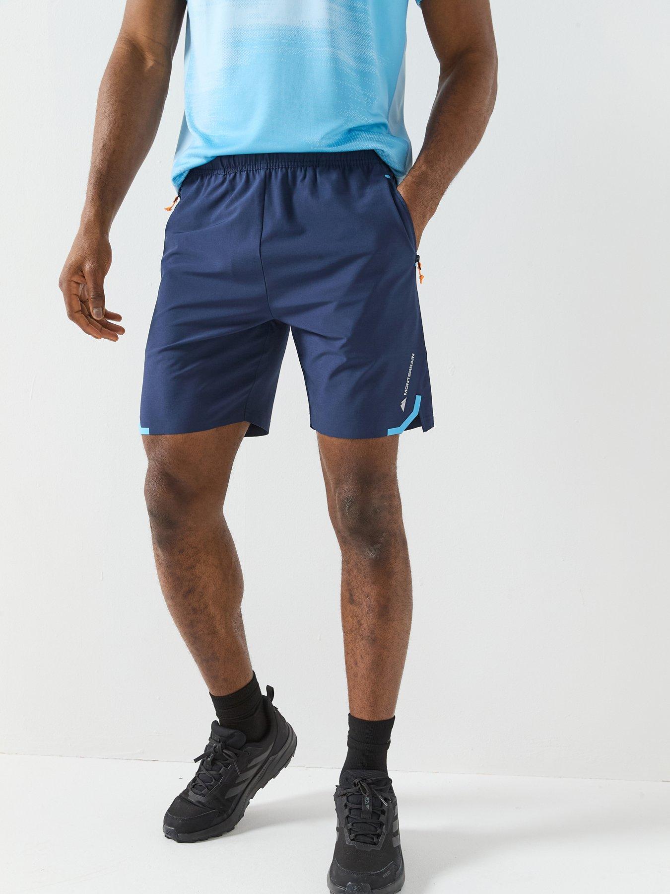 Monterrain Mens Defence Woven Short - Blue