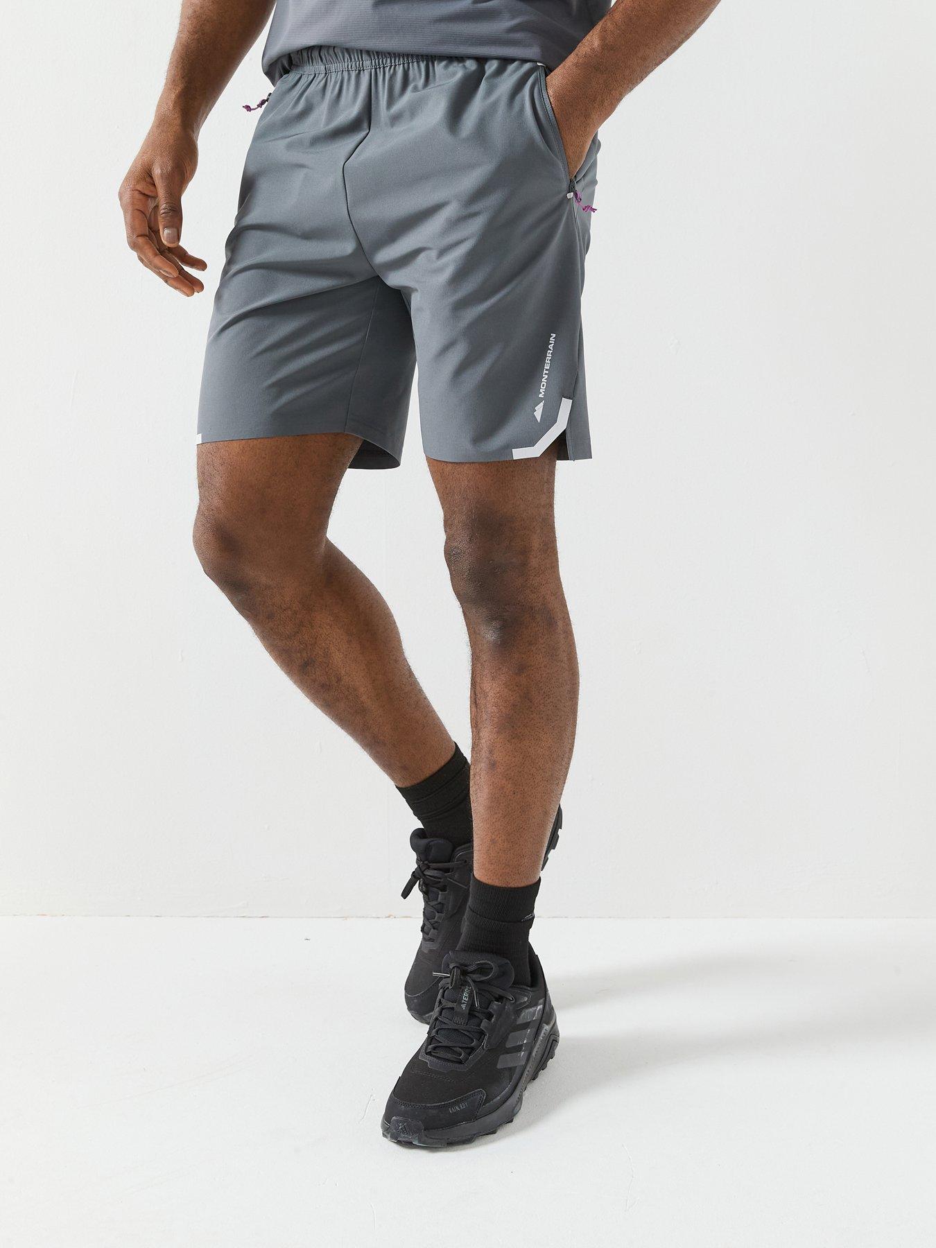 Monterrain Mens Defence Woven Shorts - Grey