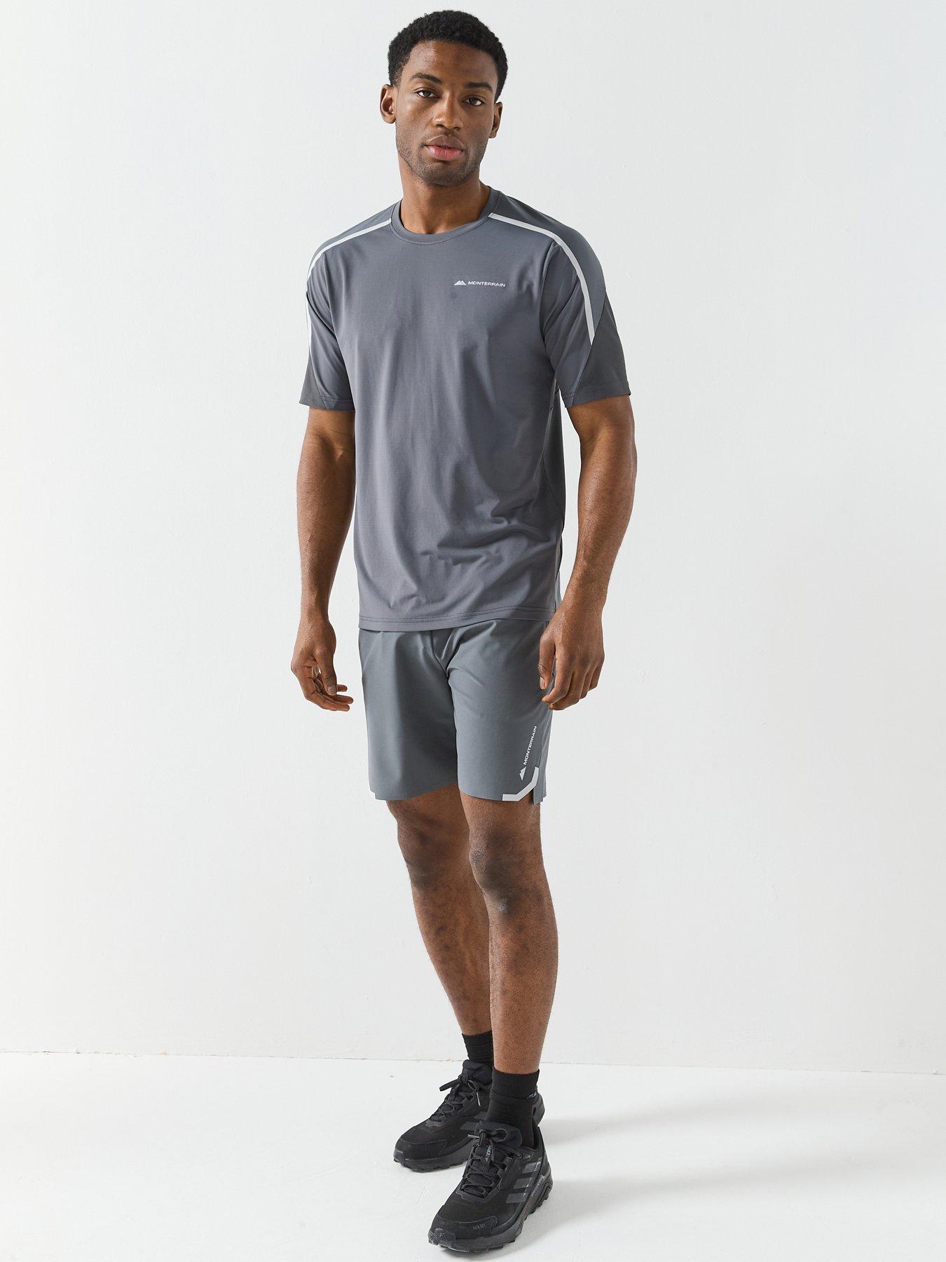 Image 3 of 5 of Monterrain Mens Defence Woven Shorts - Grey