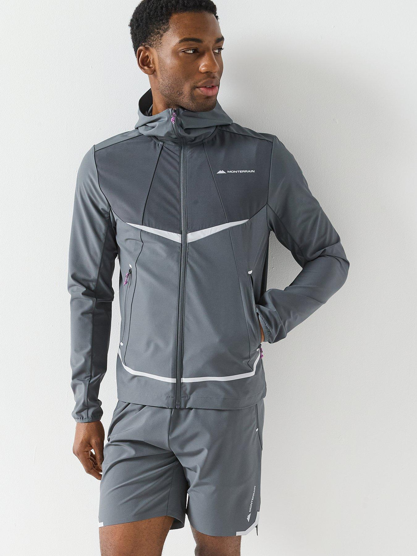 Image 4 of 5 of Monterrain Mens Defence Woven Shorts - Grey