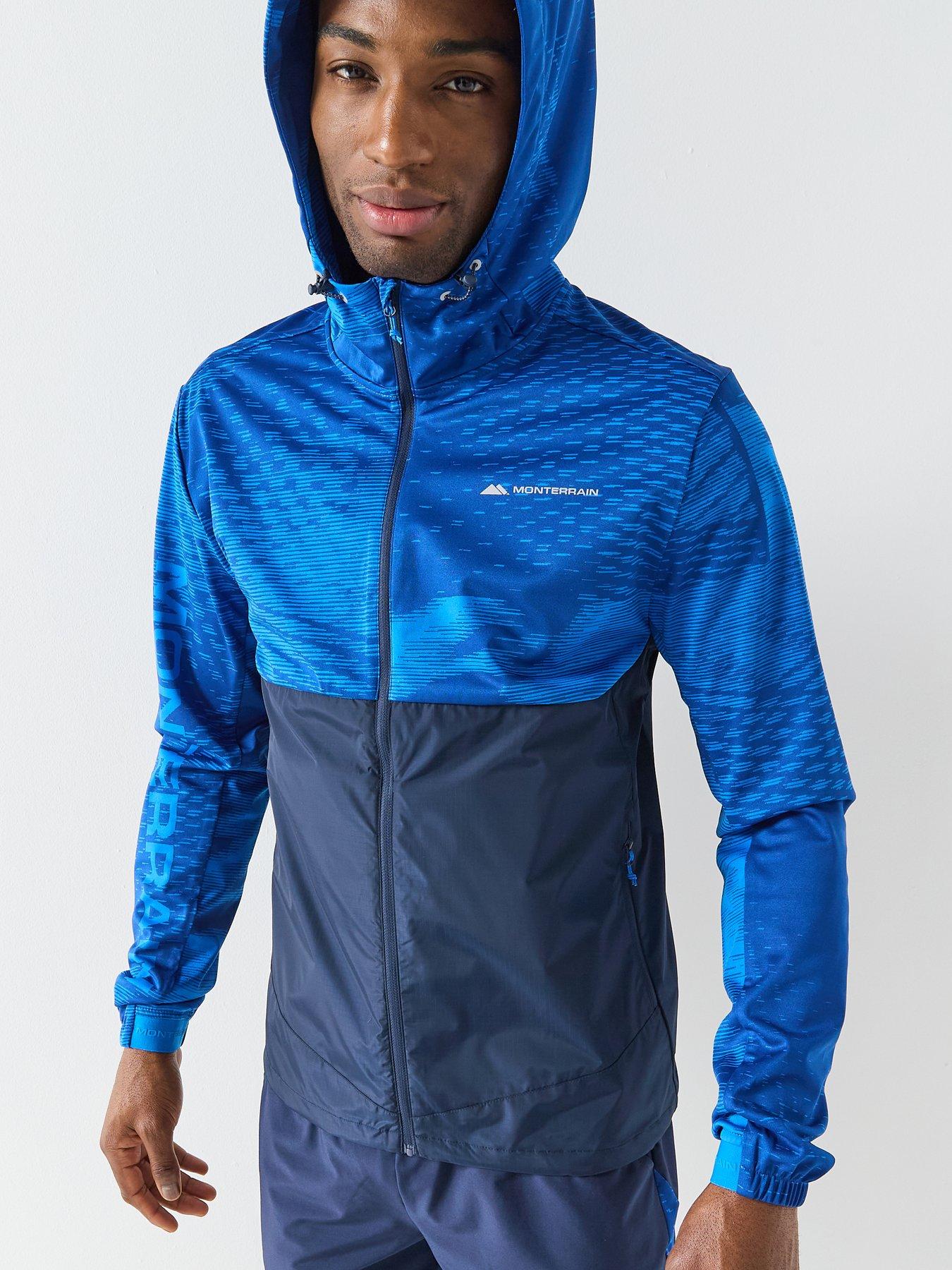 Image 1 of 6 of Monterrain Mens Divide Windrunner - Blue