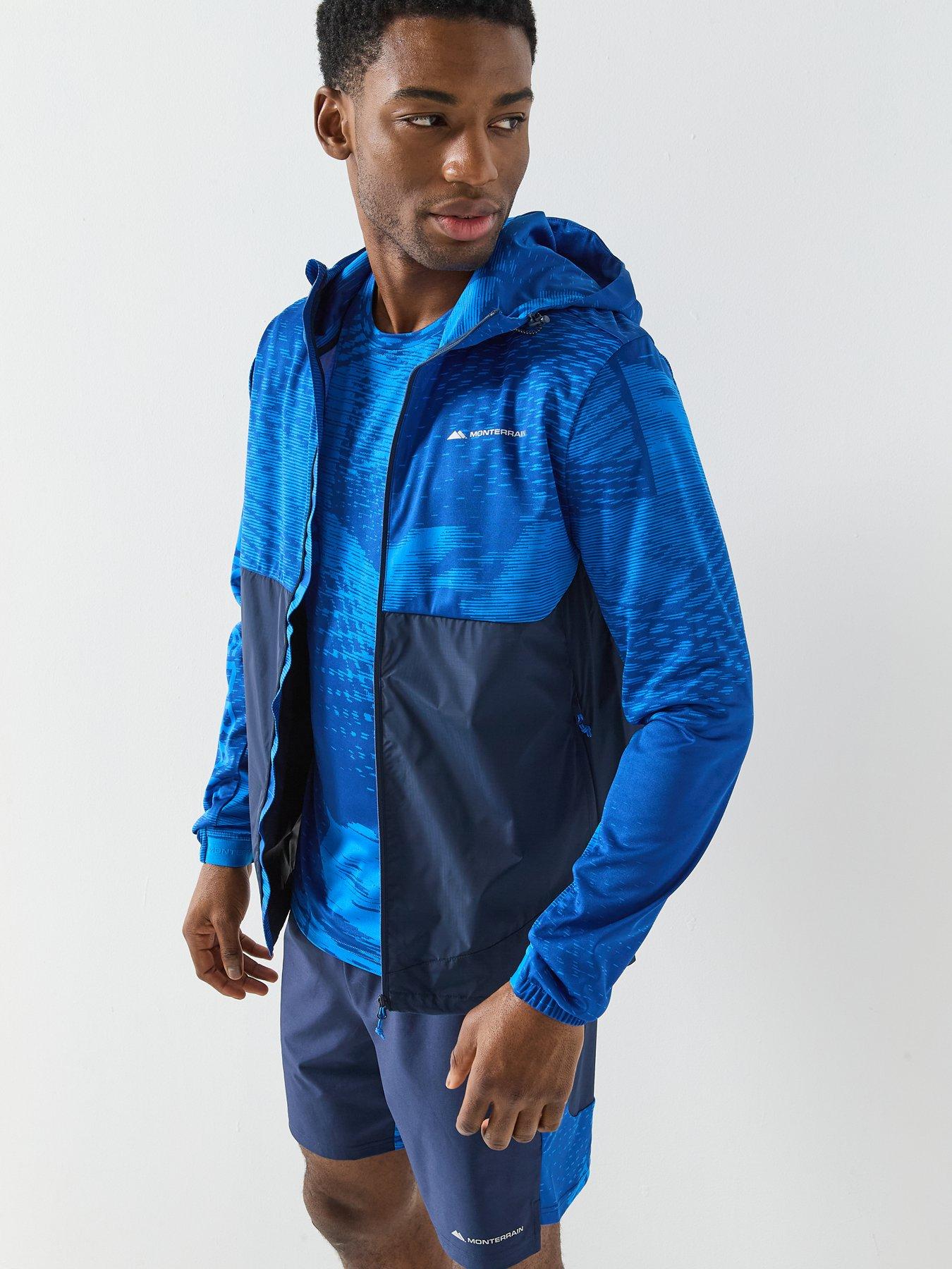 Image 5 of 6 of Monterrain Mens Divide Windrunner - Blue
