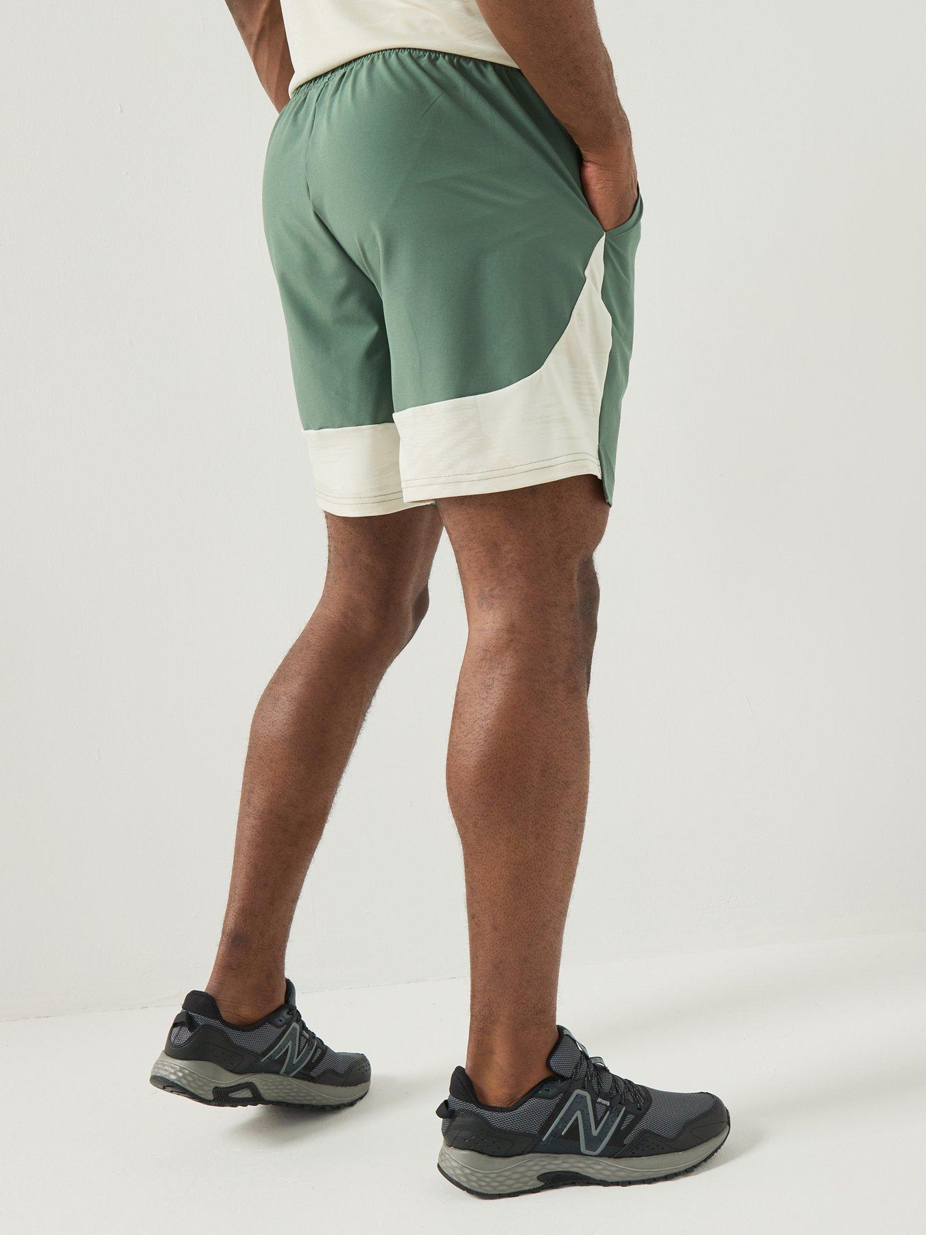 Image 5 of 6 of Monterrain Mens Divide Woven Running Short - Green