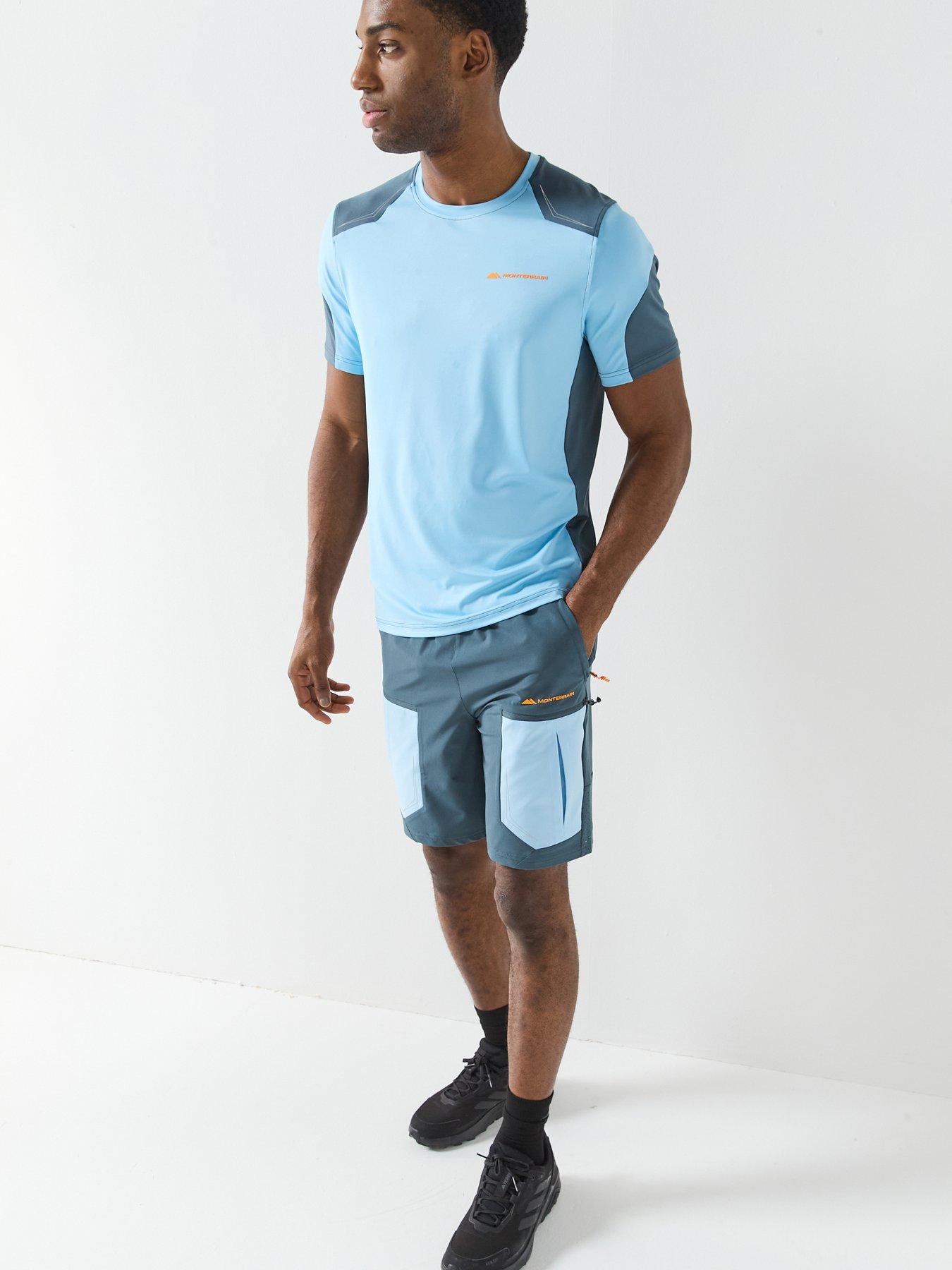 Monterrain Mens Orbit T-shirt - Blue