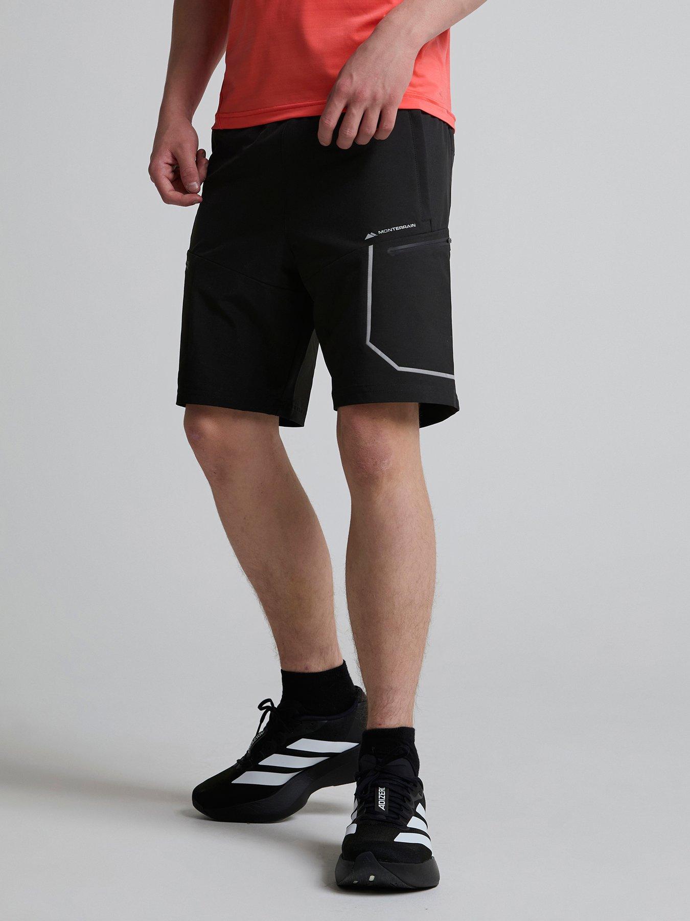 Monterrain Kids Ramble 3.0 Woven Running Short - Black