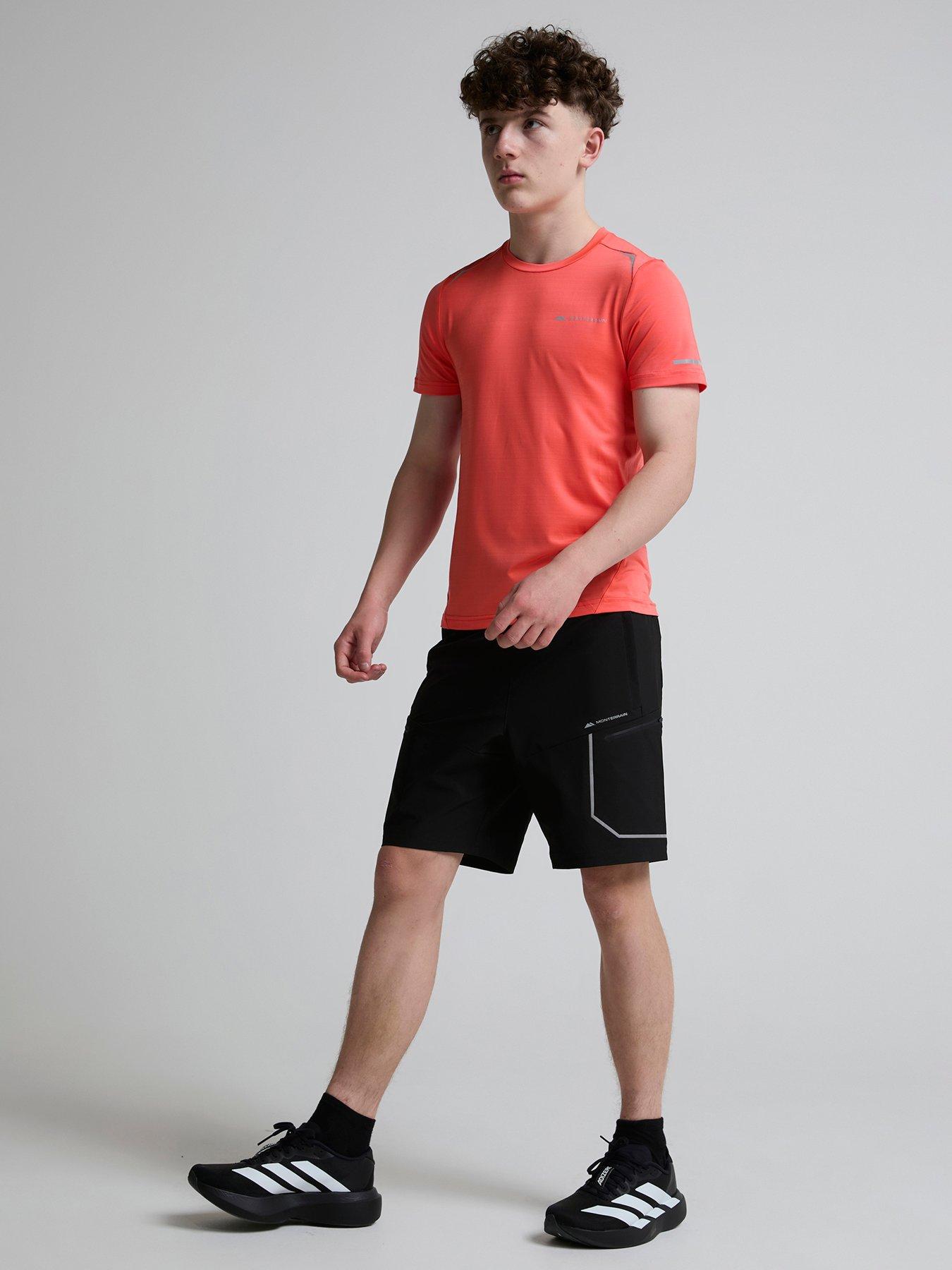 Image 3 of 5 of Monterrain Kids Ramble 3.0 Woven Running Short - Black