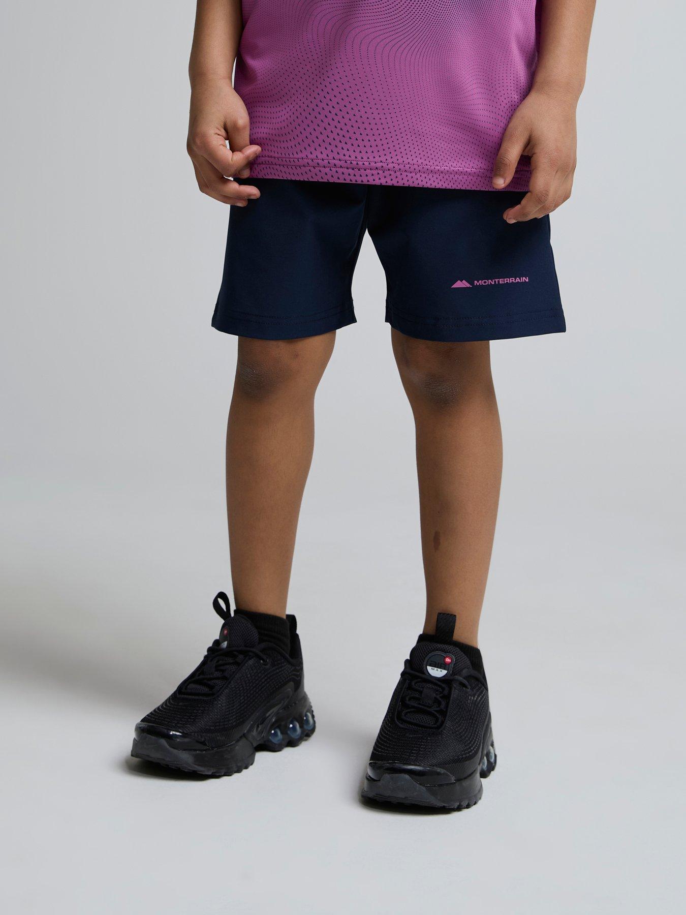Image 3 of 3 of Monterrain Kids Fortitude T-shirt &amp; Short Set - Pink