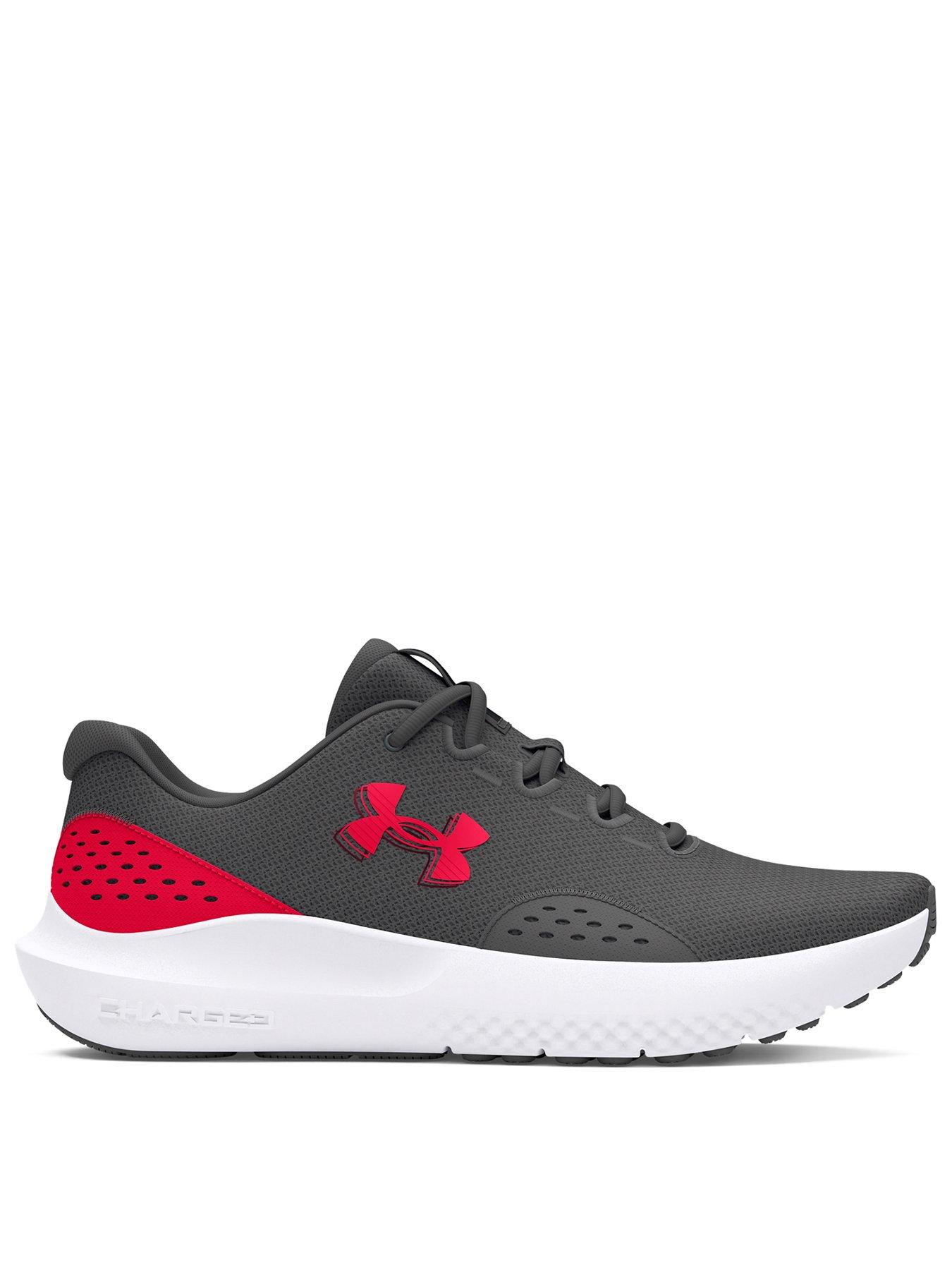 UNDER ARMOUR: Mens Running Surge Trainers - Grey
