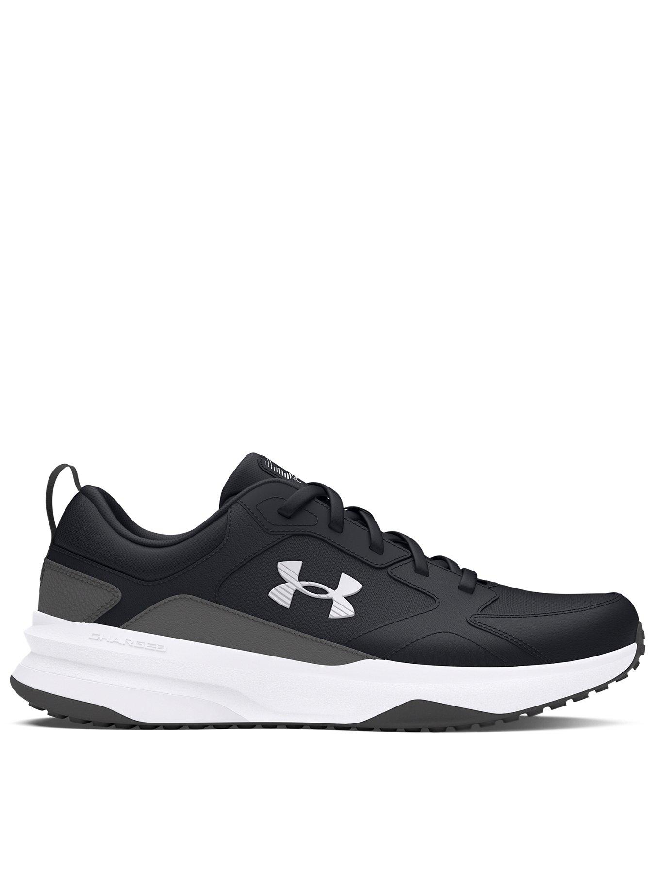 UNDER ARMOUR Mens Training Edge Trainers - Black