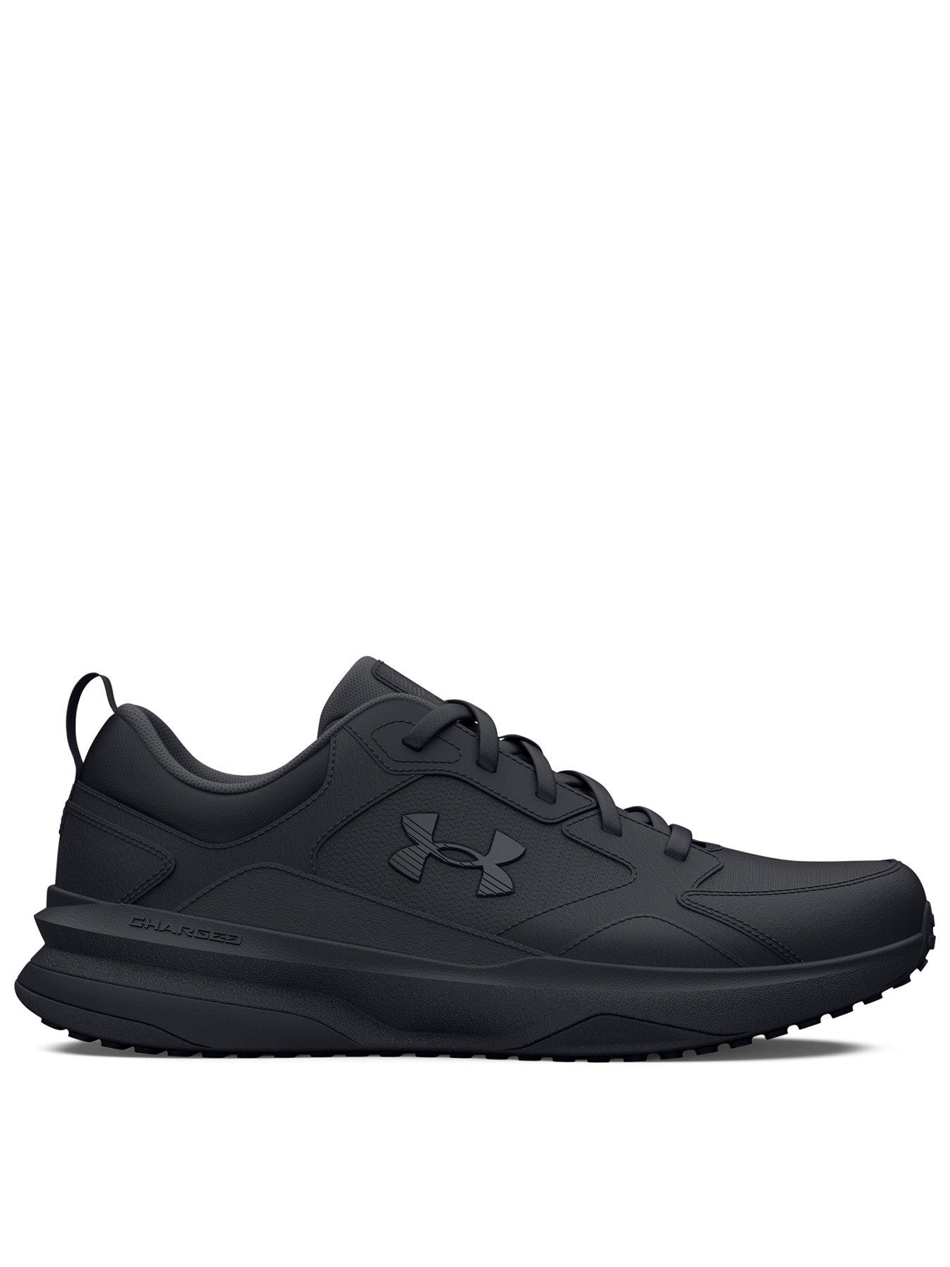 UNDER ARMOUR Mens Training Edge Trainers - Black