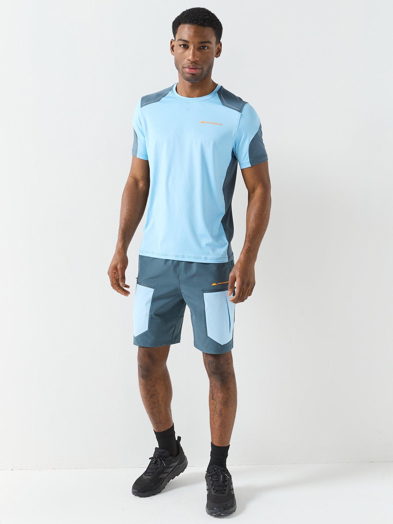 Image 3 of 6 of Monterrain Mens Orbit Woven Short - Blue