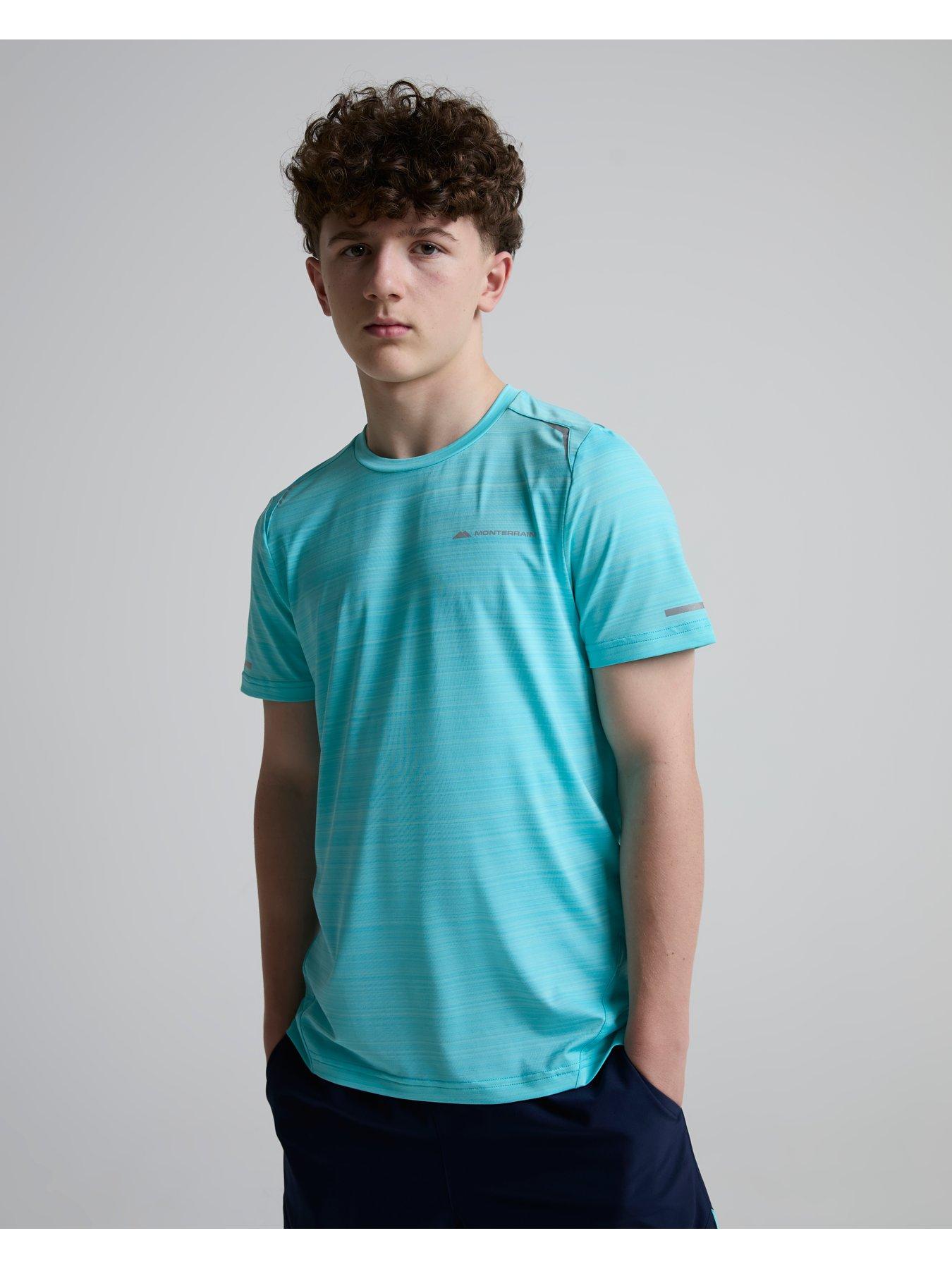 Monterrain Kids Bolt 2.0 Space Dye Tee - Blue