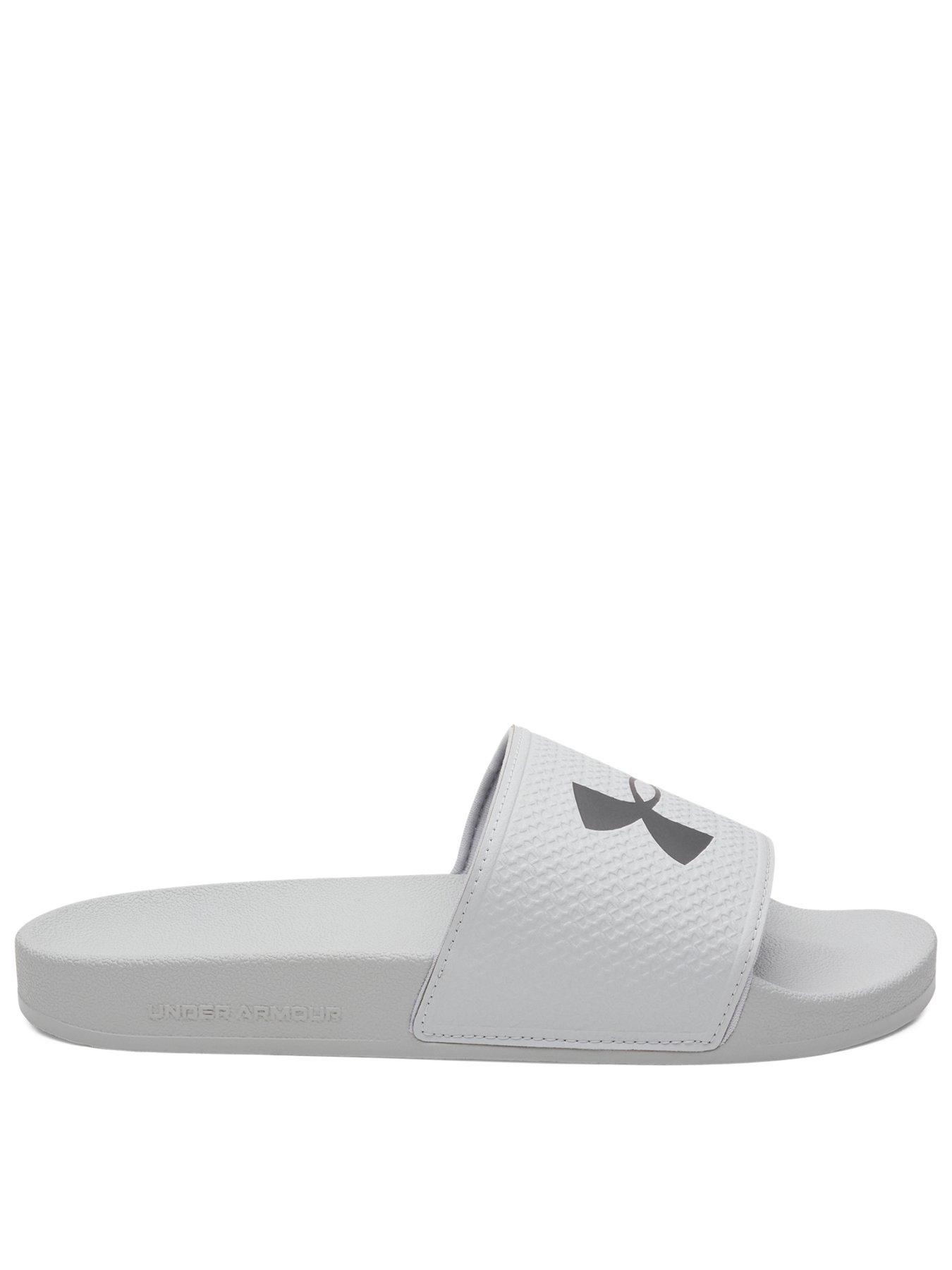 UNDER ARMOUR Mens Training Armour Slider, Grey, Size 11, Women