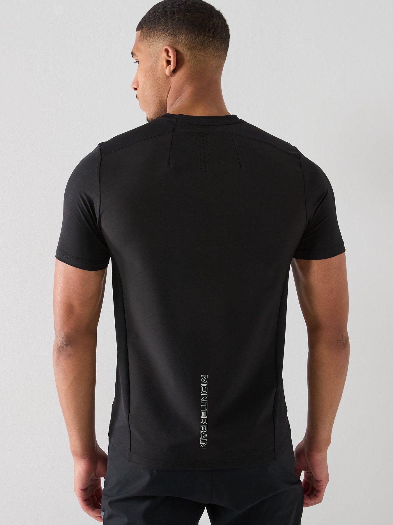Image 2 of 4 of Monterrain Mens Ramble T-Shirt - Black