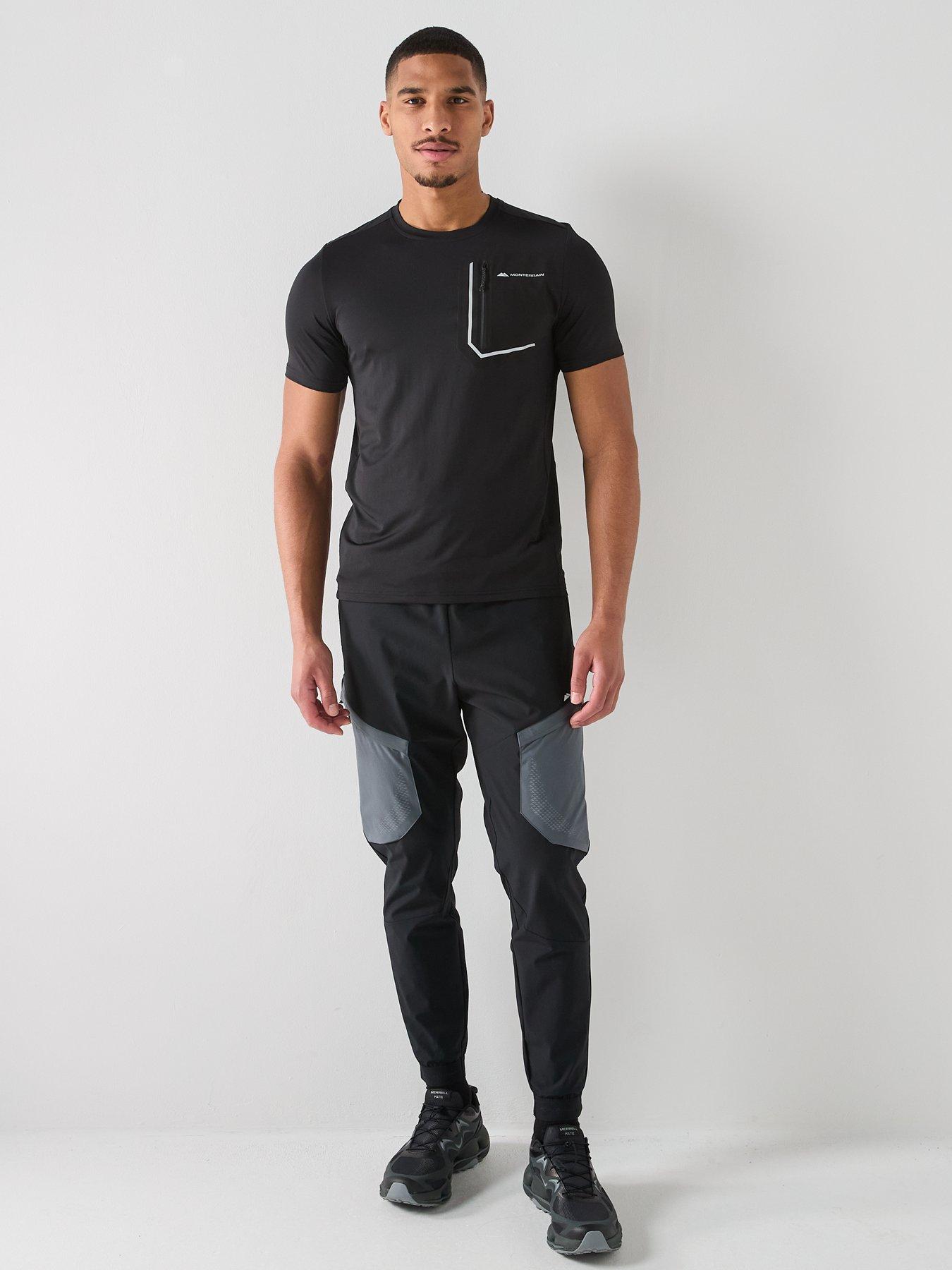 Image 3 of 4 of Monterrain Mens Ramble T-Shirt - Black
