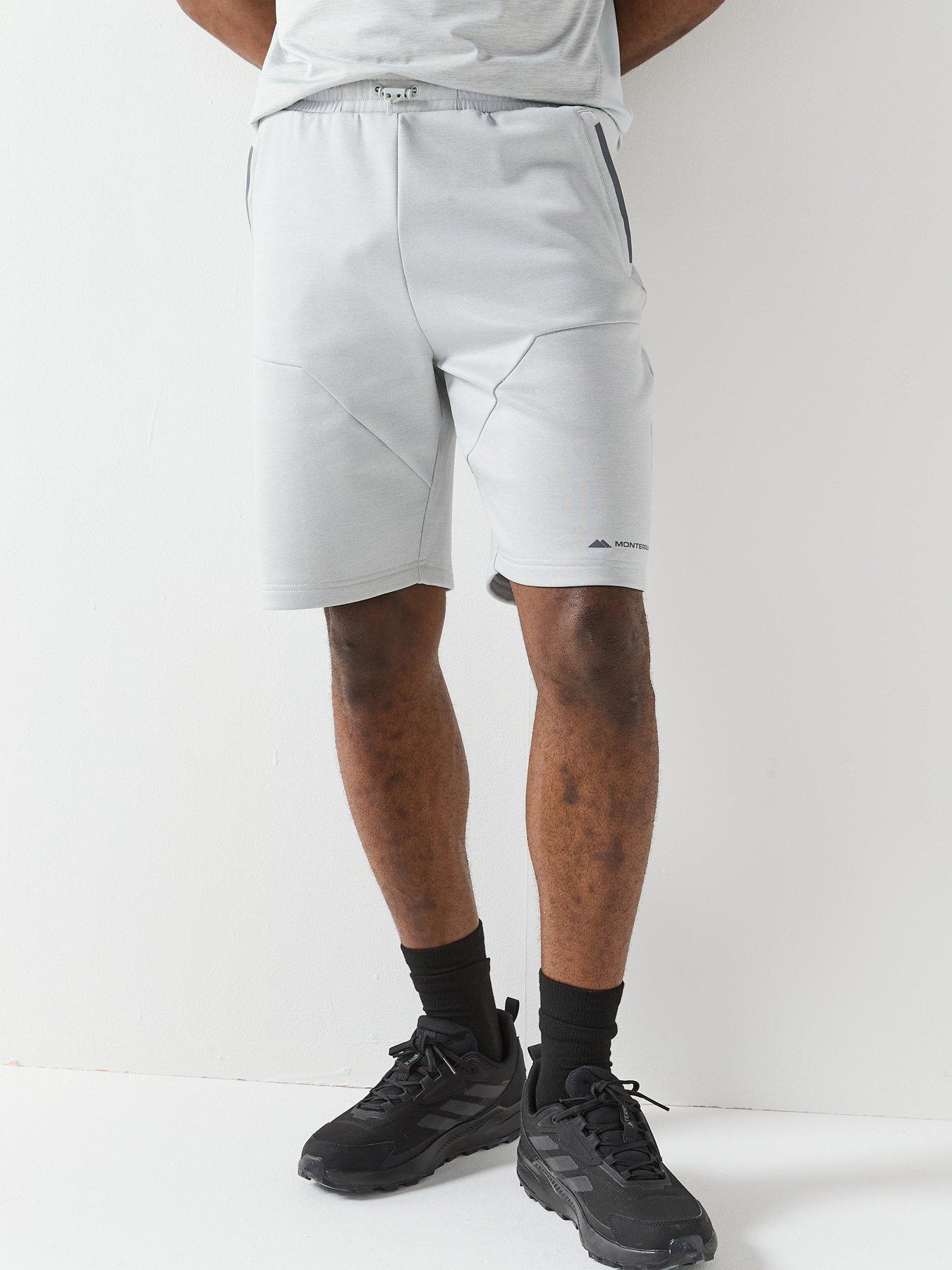 Monterrain Mens Speed 2.0 Poly Fleece Short - Grey