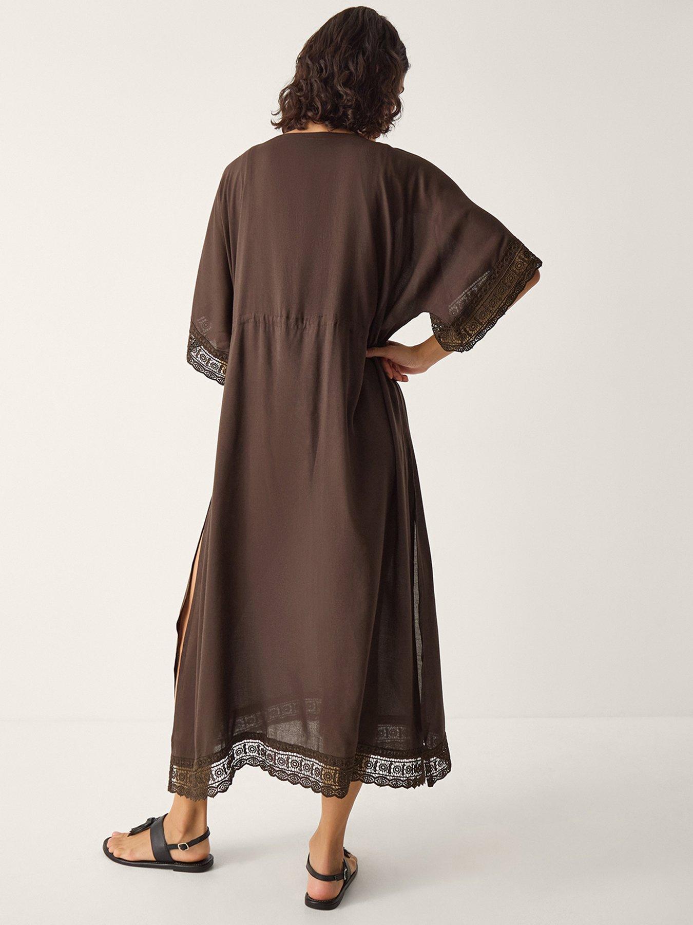 Image 2 of 5 of Monsoon Cali Crochet Cover Up