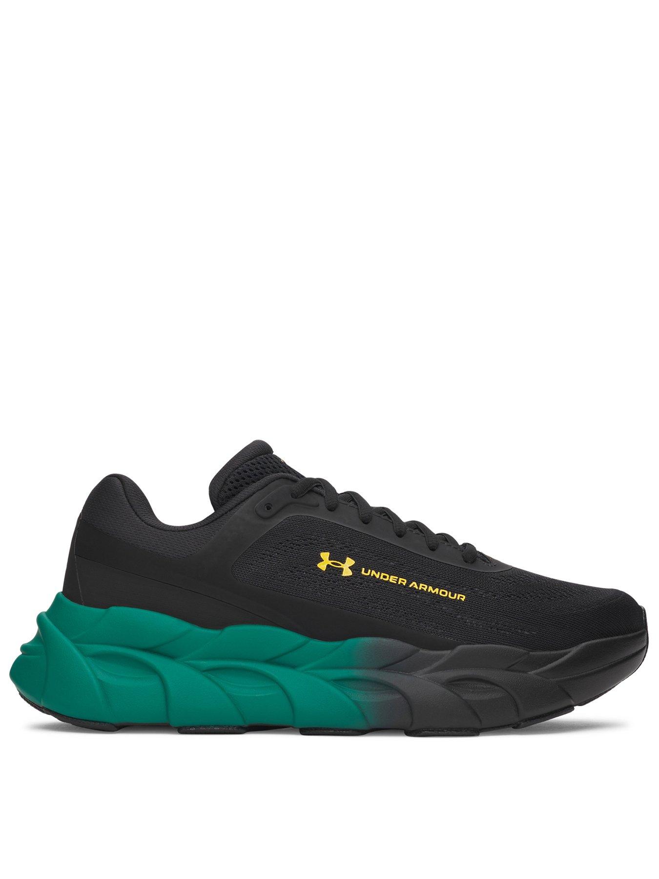 UNDER ARMOUR Mens Running Halo Runner Trainers - Black