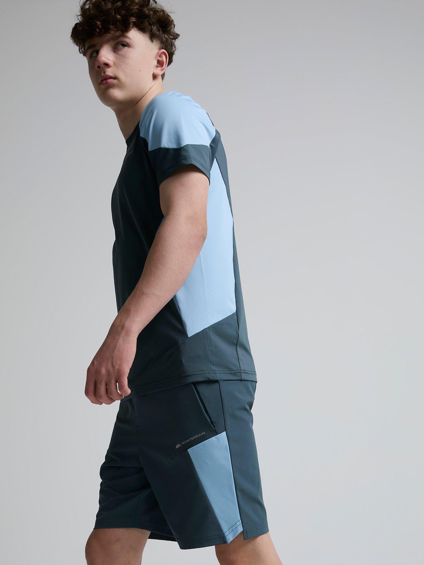 Image 4 of 5 of Monterrain Kids Deflect Woven Short - Blue