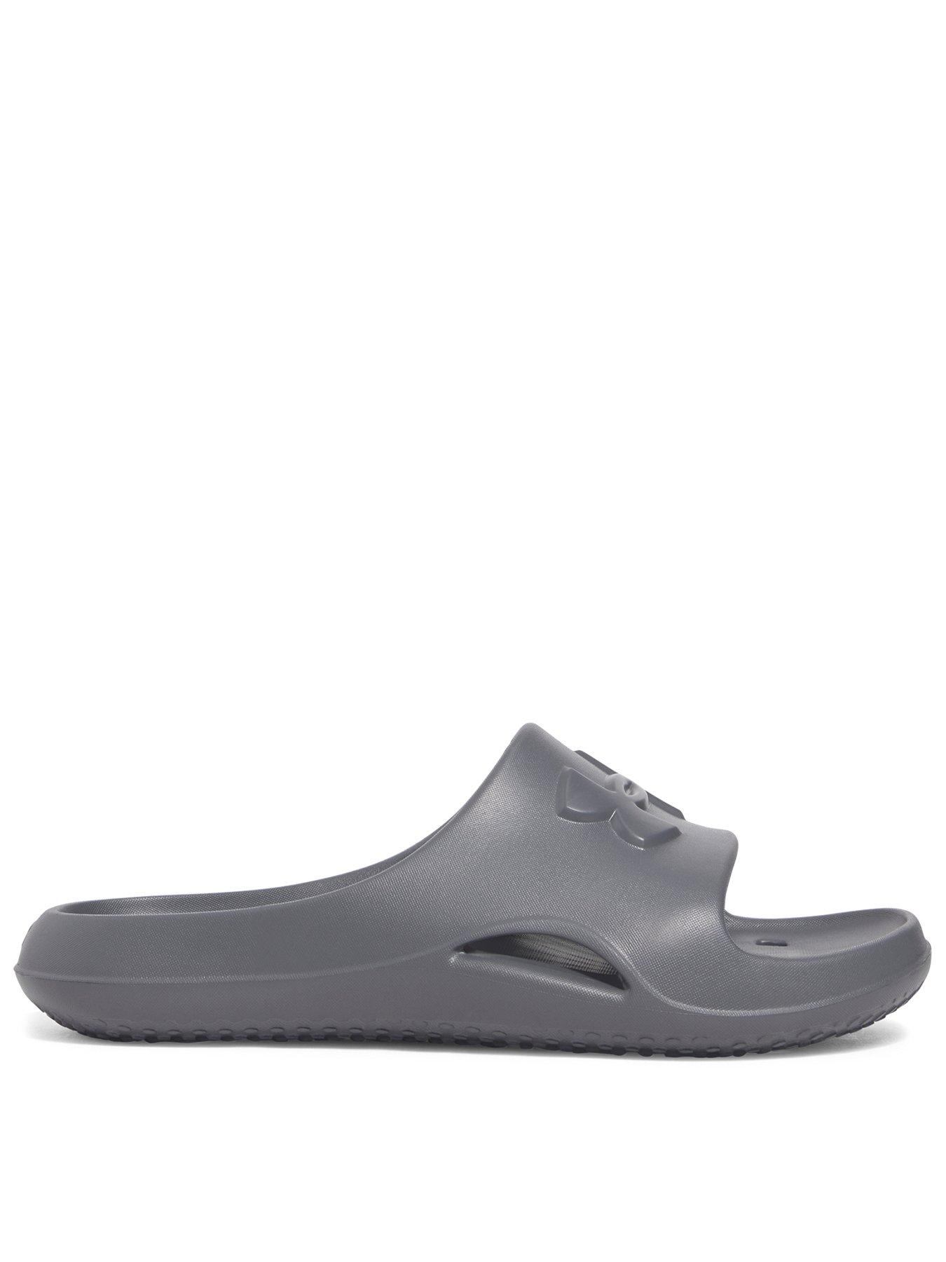 UNDER ARMOUR Mens Training Locker Sliders - Grey