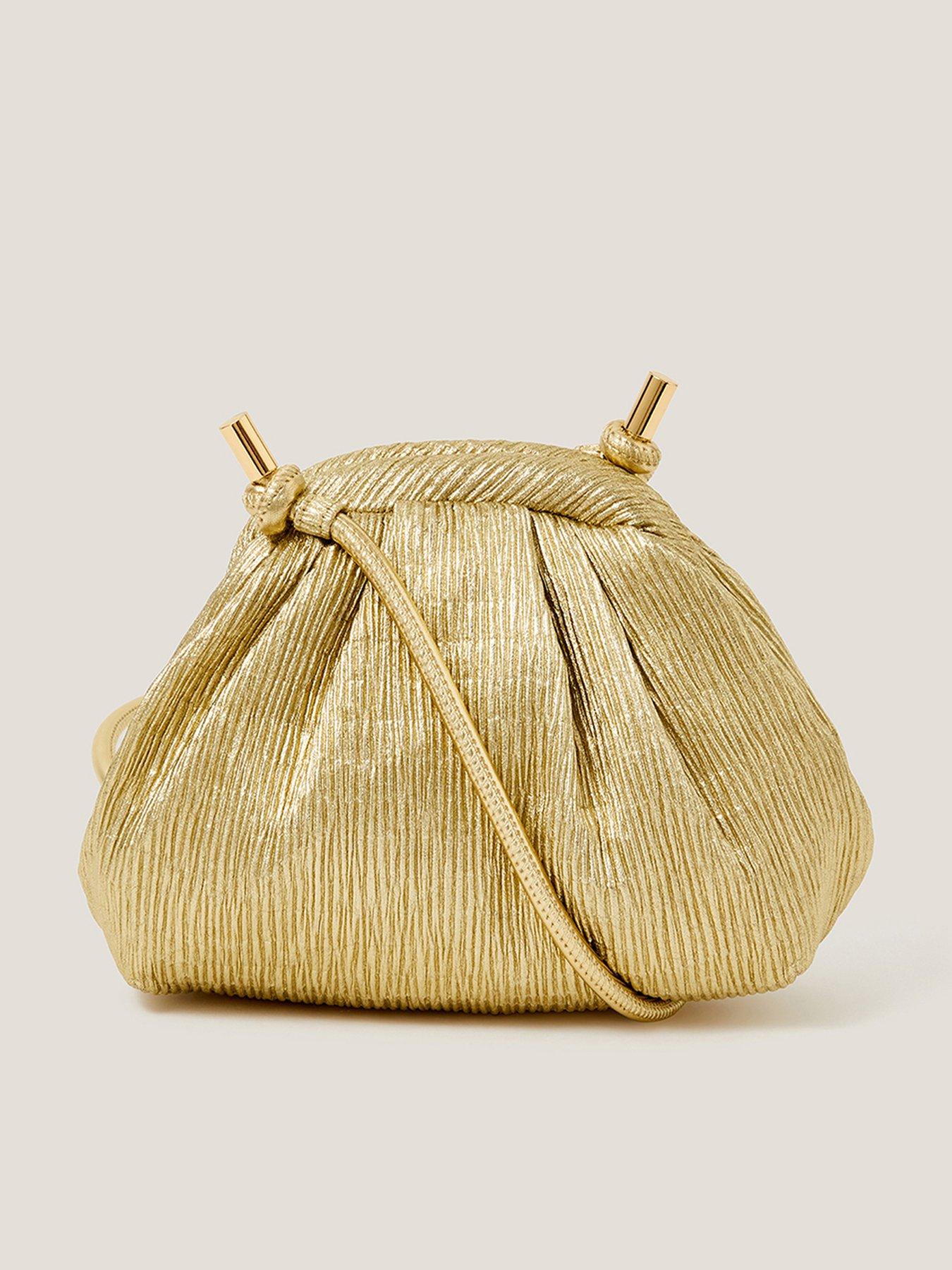 Monsoon Mia Mini Frame Bag - Gold