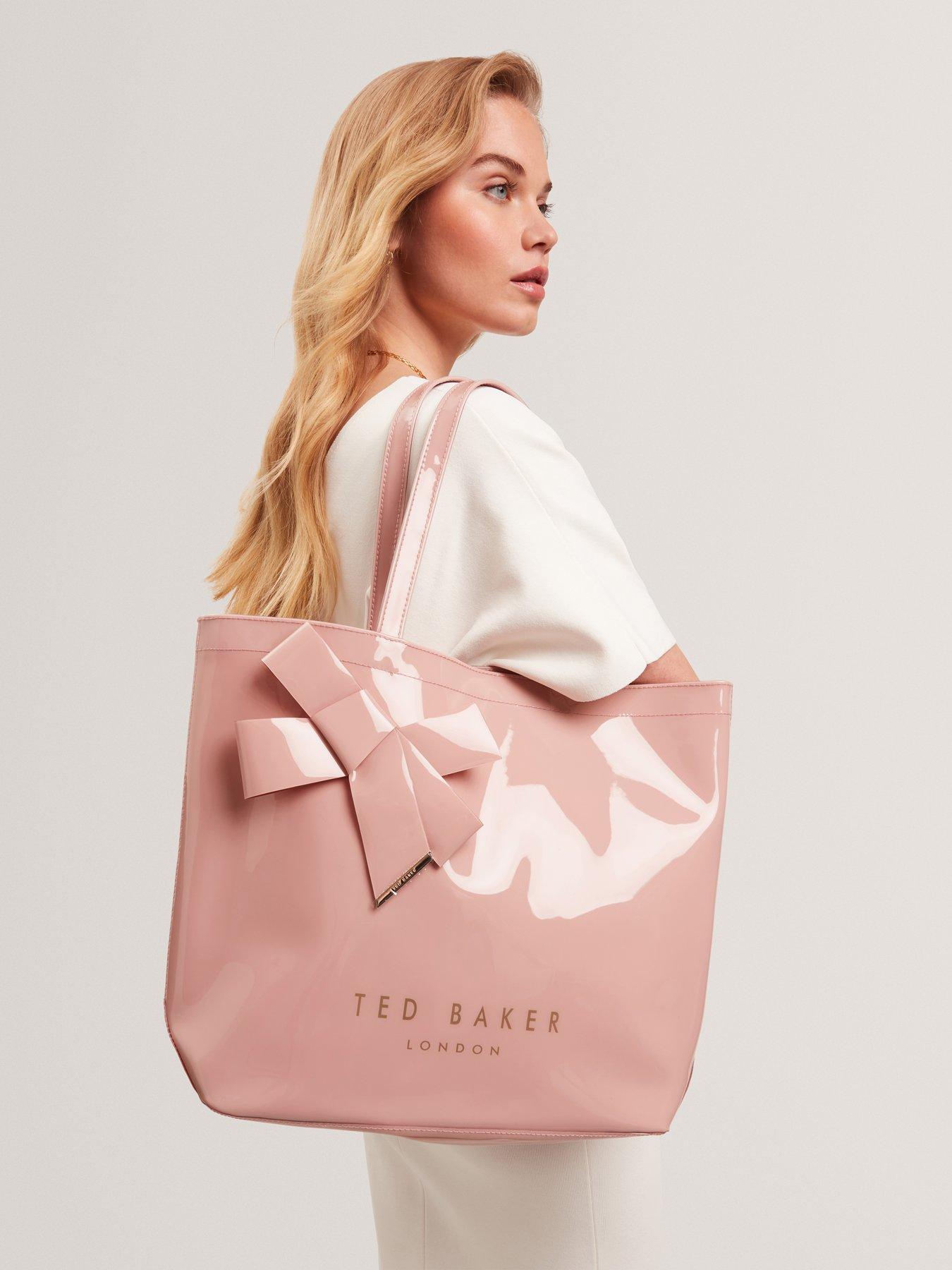 Image 2 of 5 of Ted Baker Knot Bow Tote Bag - Pink