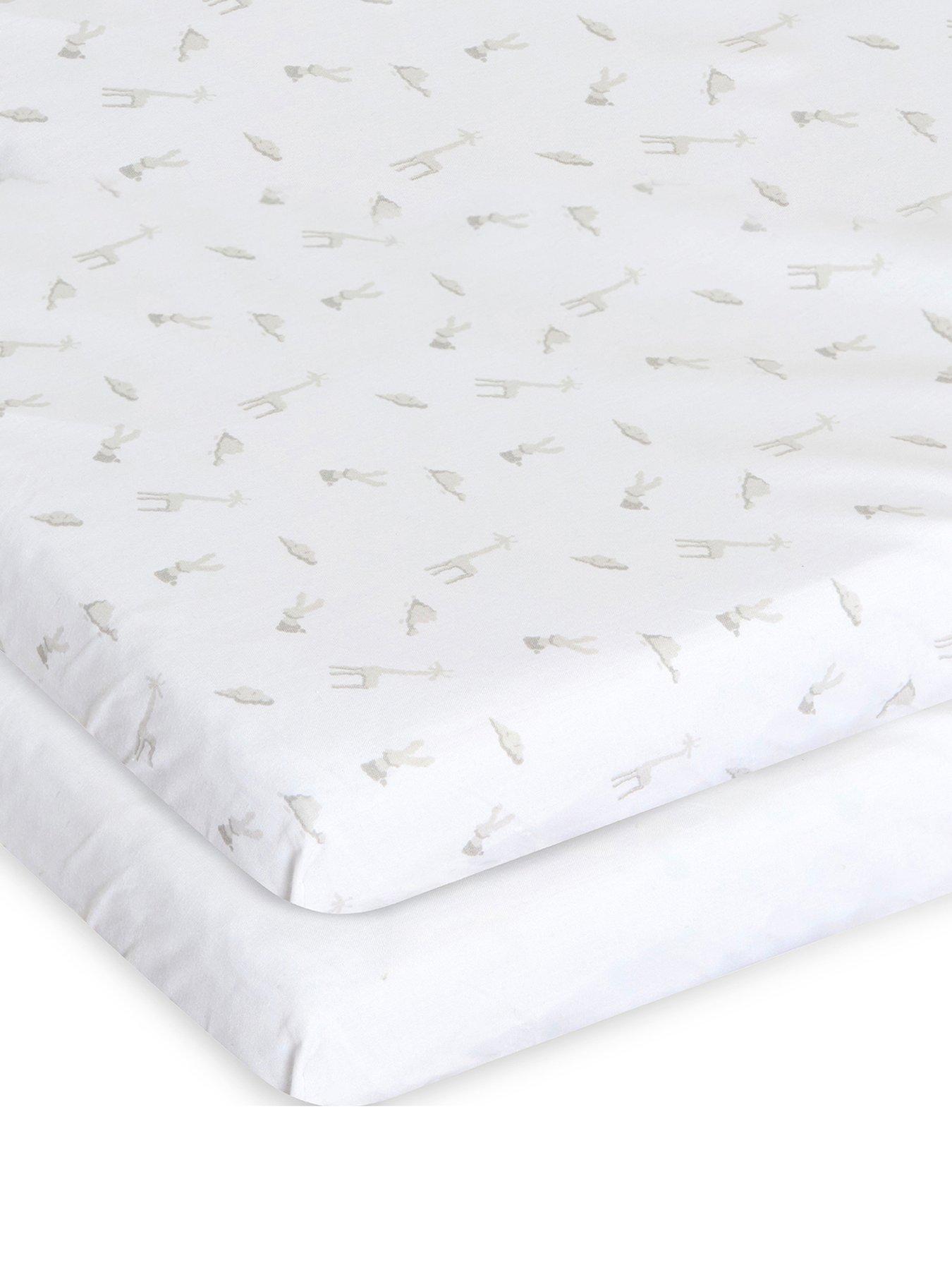 Chicco Next2Me Cotton Crib Set 2 Pieces - Cloud