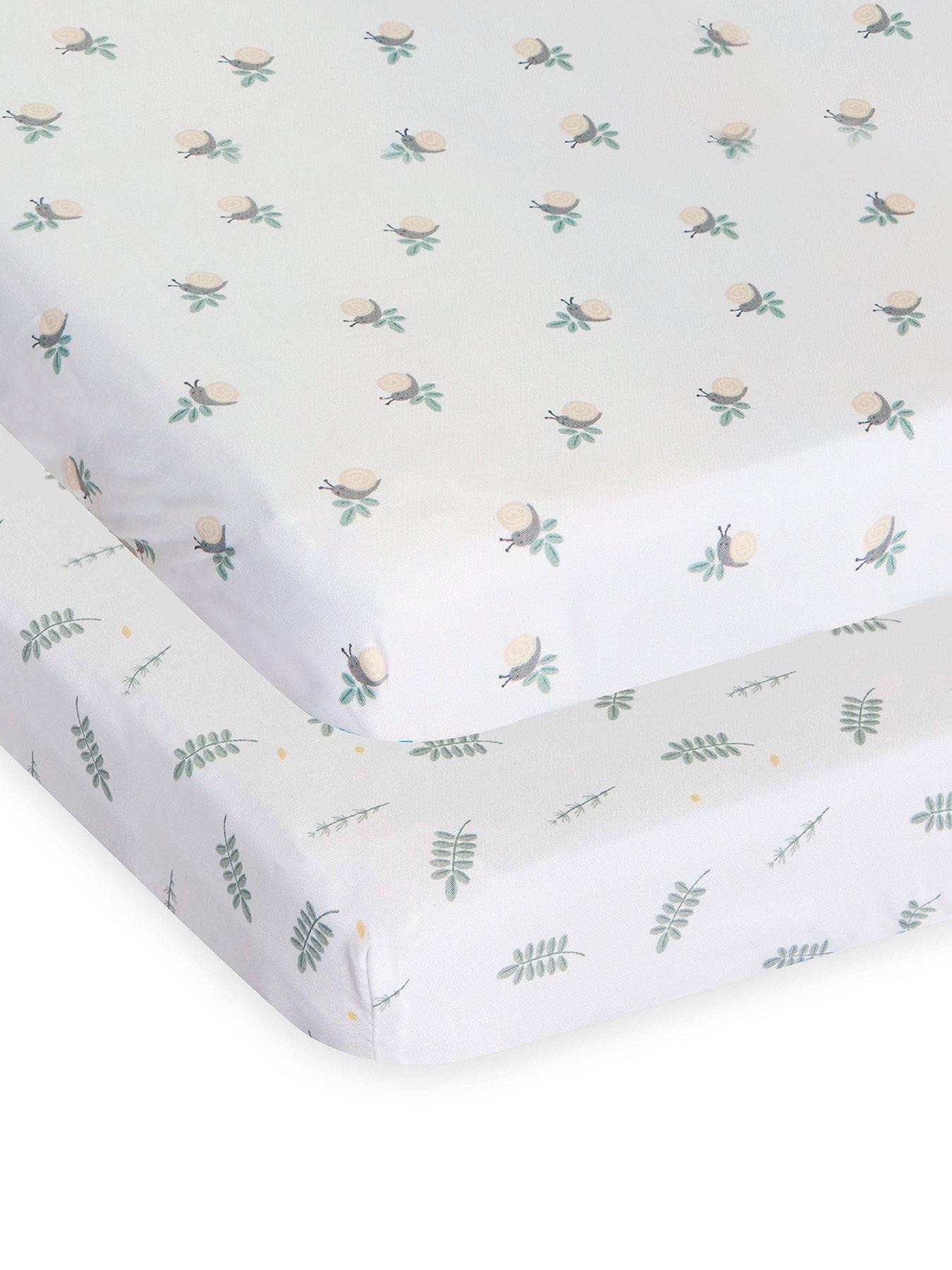 Chicco Next2Me Bamboo Crib Set 2 Pieces - Greenery