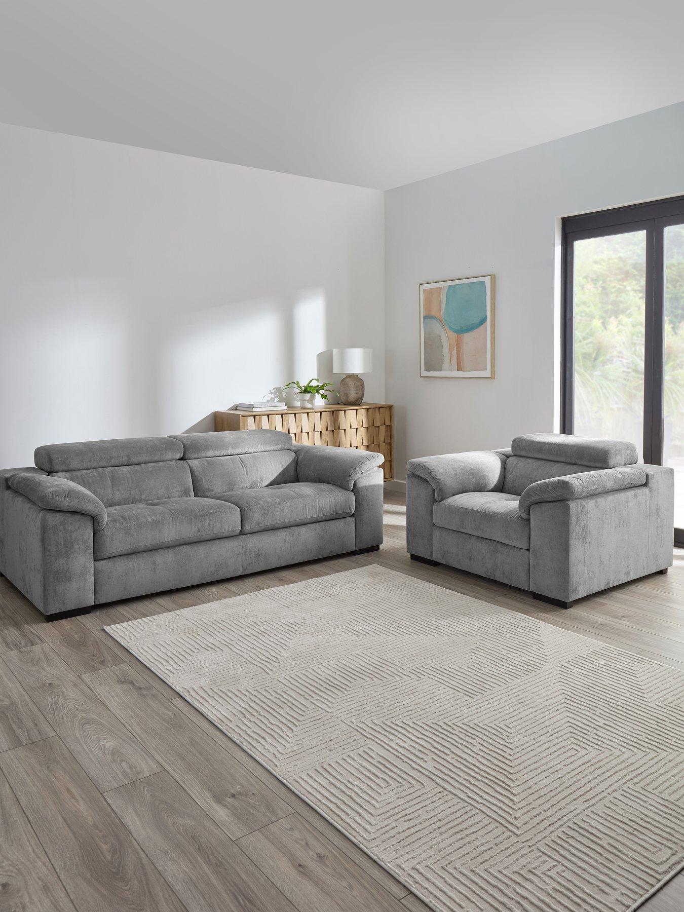 The Very Collection Brady 3 Seater Sofa + Chair - FSC® Certified